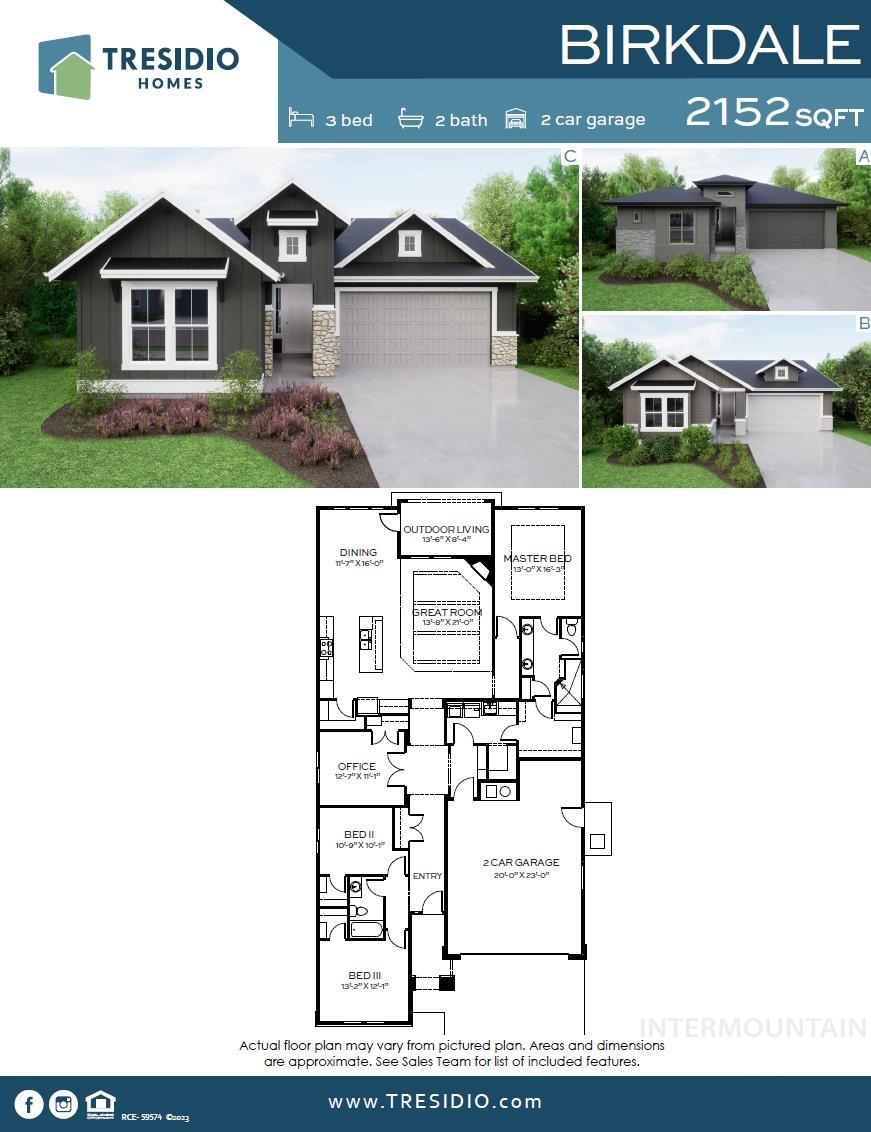 6614 N Good Dr, Eagle, Idaho 83629, 3 Bedrooms, 2 Bathrooms, Residential For Sale, Price $649,880,MLS 98977974