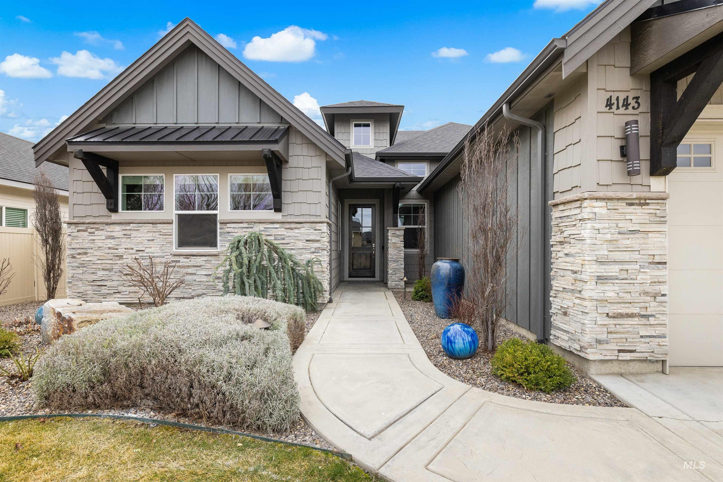 4143 W Prickly Pear Dr, Eagle, Idaho 83616, 3 Bedrooms, 2.5 Bathrooms, Residential For Sale, Price $874,900, 98978058