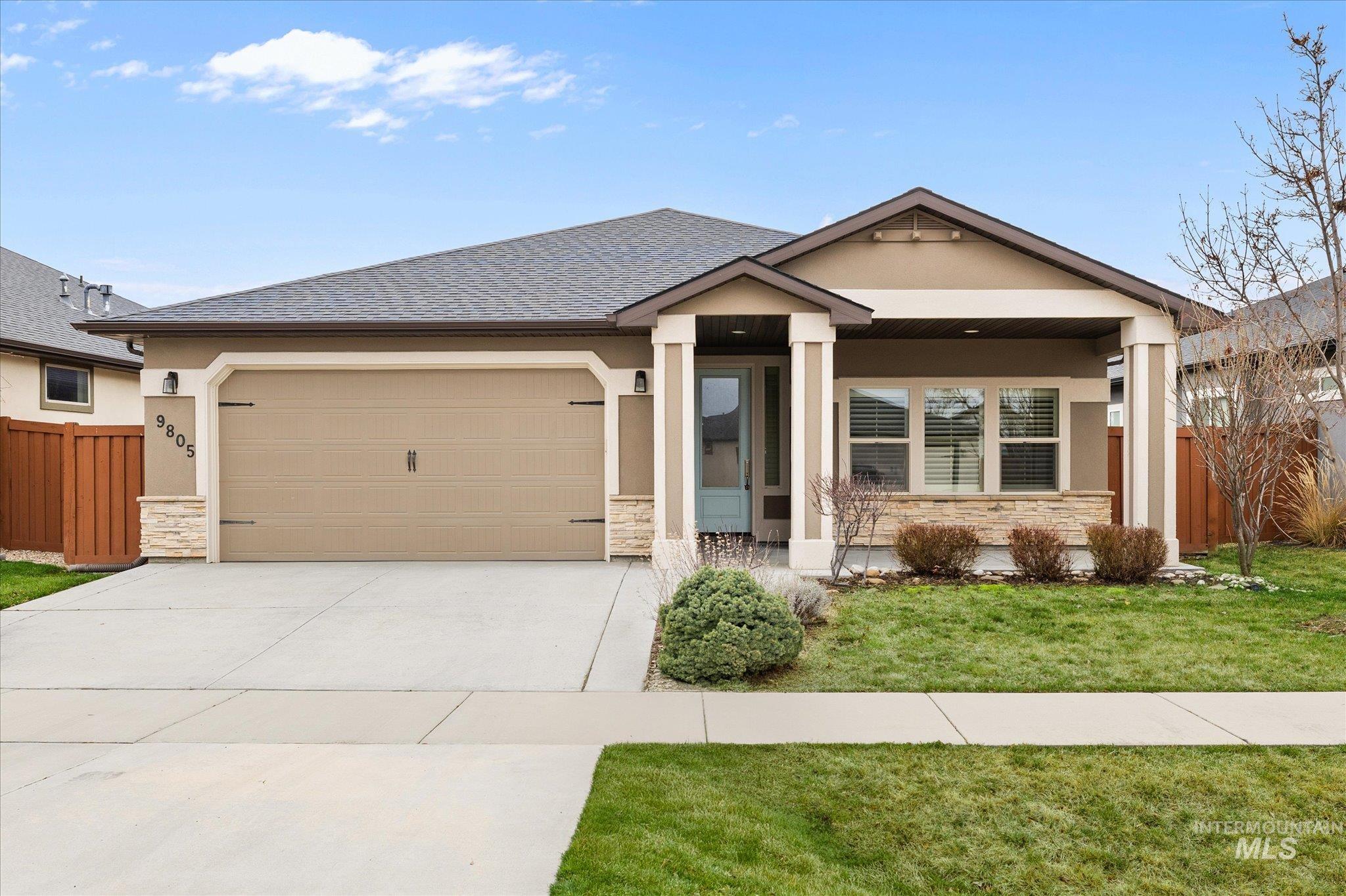 9805 W Wildbranch Dr, Star, Idaho 83669, 3 Bedrooms, 2 Bathrooms, Residential For Sale, Price $524,900, 98978084