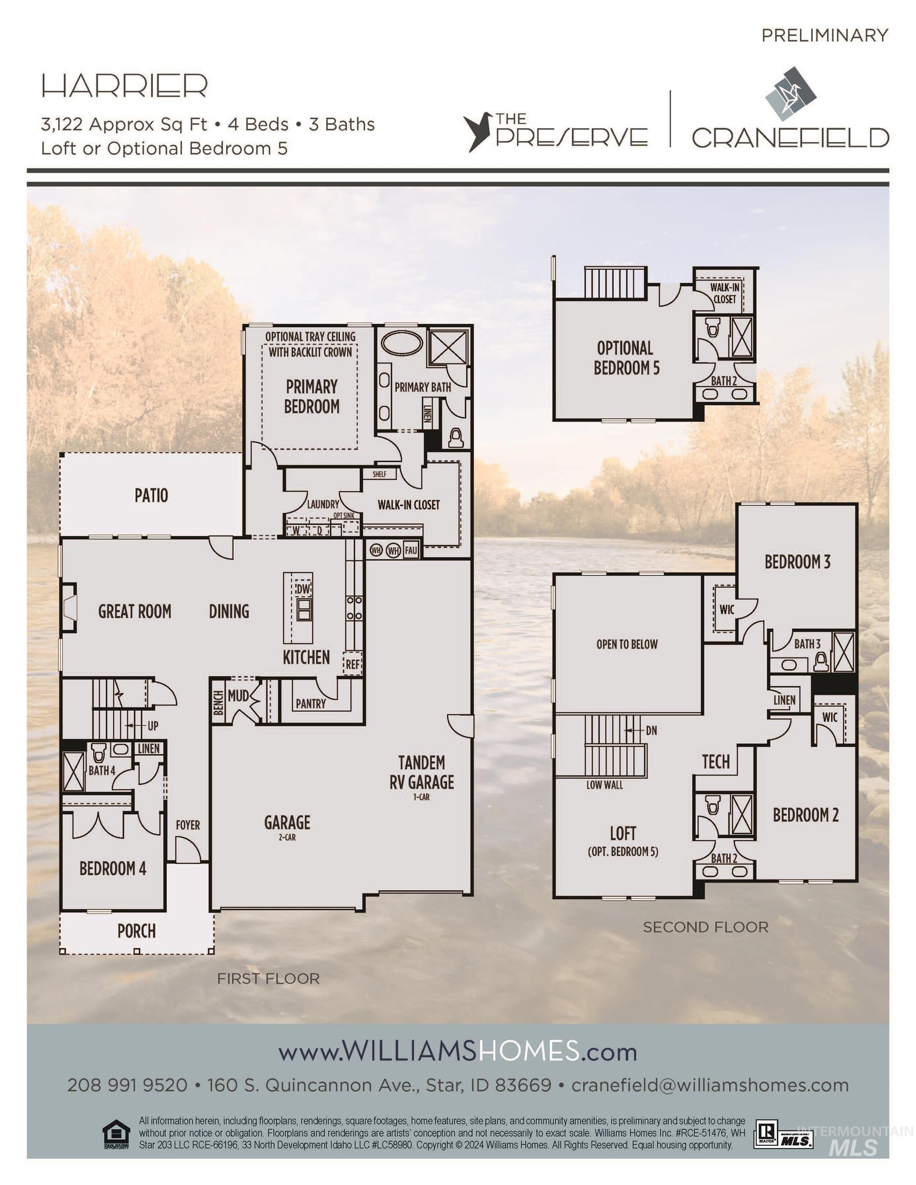 12587 W Meliora Ln., Star, Idaho 83669, 4 Bedrooms, 4 Bathrooms, Residential For Sale, Price $835,990, 98978129