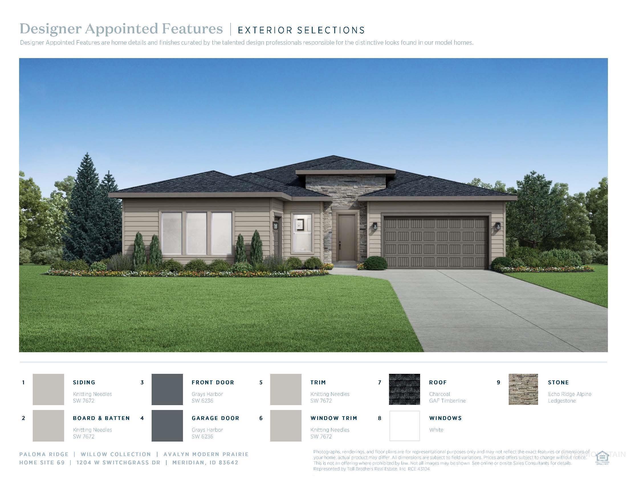 1204 W Switchgrass Dr., Meridian, Idaho 83642, 4 Bedrooms, 3 Bathrooms, Residential For Sale, Price $674,000, 98978147
