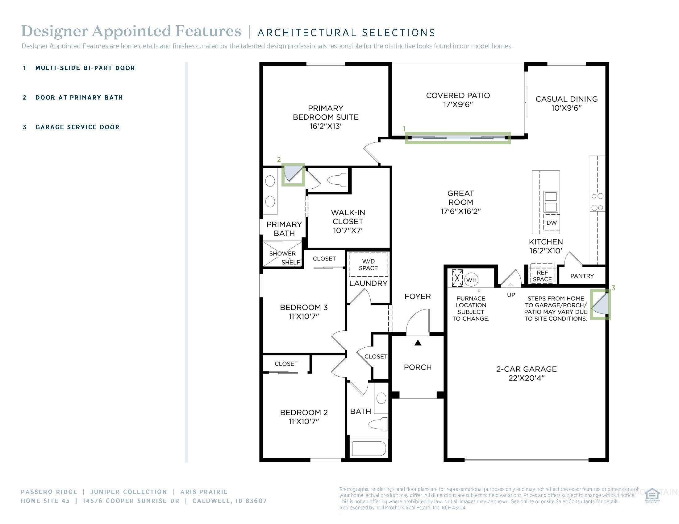 14576 Cooper Sunrise Dr, Caldwell, Idaho 83607, 3 Bedrooms, 2 Bathrooms, Residential For Sale, Price $429,000,MLS 98978148