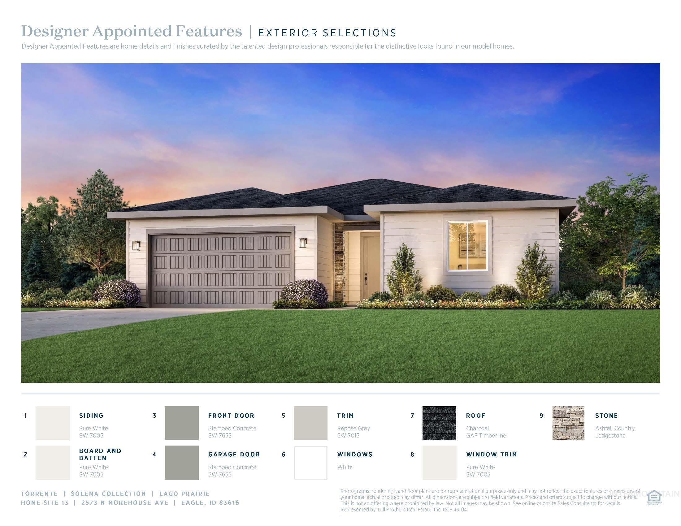 2573 N Morehouse Ave, Eagle, Idaho 83616, 3 Bedrooms, 2 Bathrooms, Residential For Sale, Price $594,000, 98978149