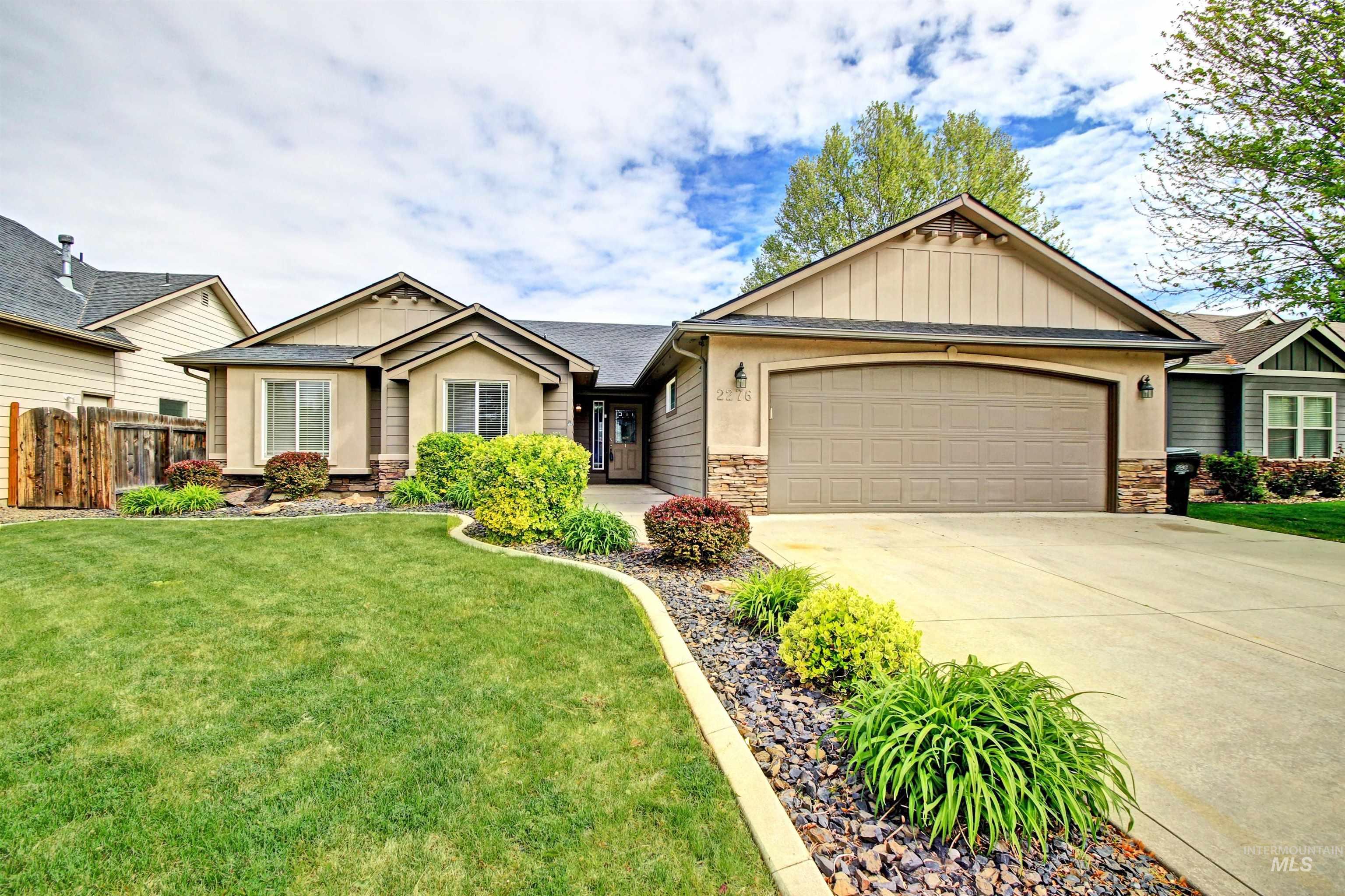 2276 E Summer Dawn Dr., Meridian, Idaho 83646, 4 Bedrooms, 2 Bathrooms, Residential For Sale, Price $489,800,MLS 98978155
