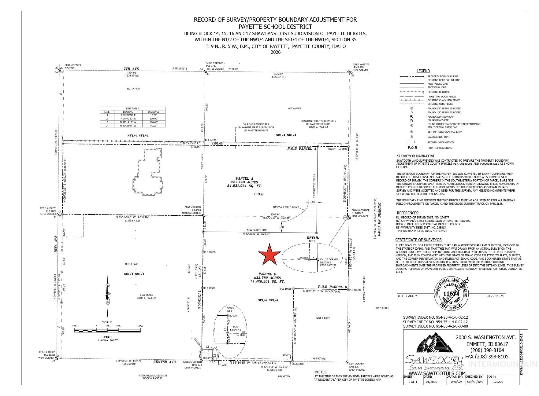 TBD Center Avenue, Payette, Idaho 83661, Land For Sale, Price $1,300,000,MLS 98978192