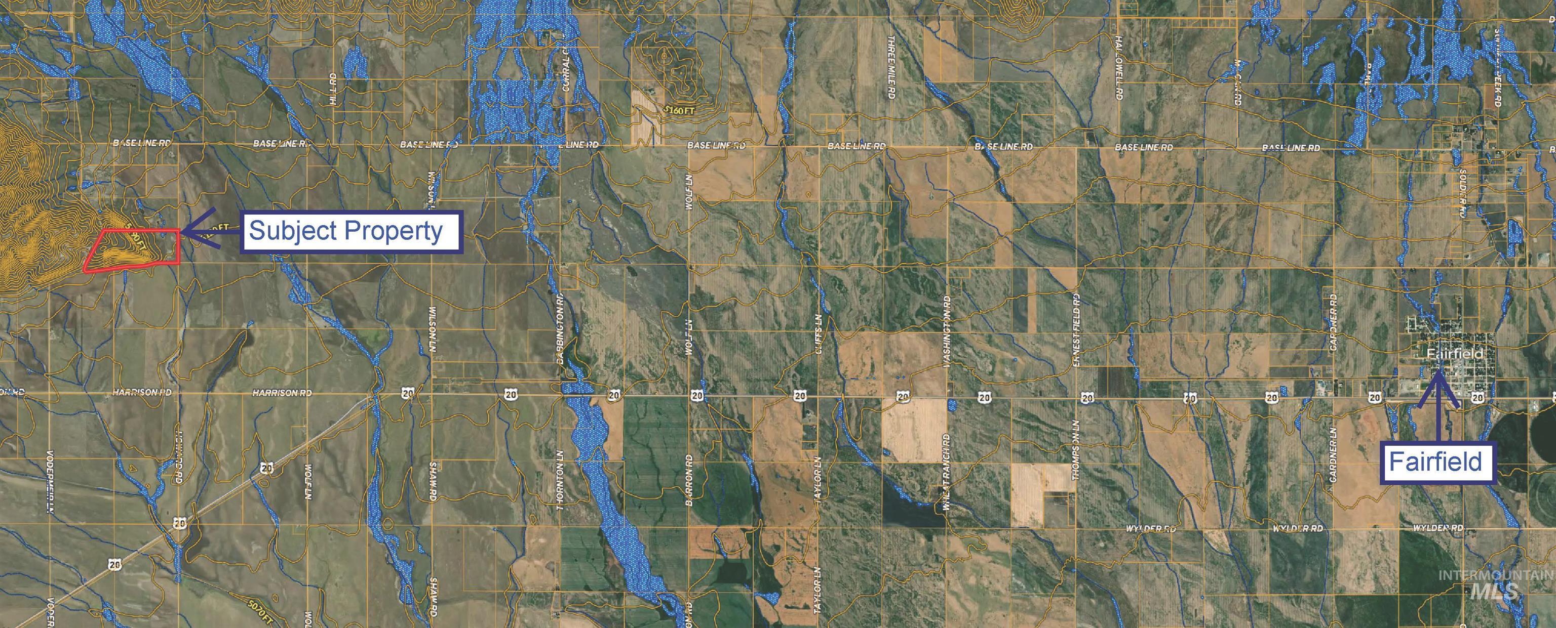 Approx. 1100 W 100 N, Fairfield, Idaho 83327, Land For Sale, Price $350,000,MLS 98978292