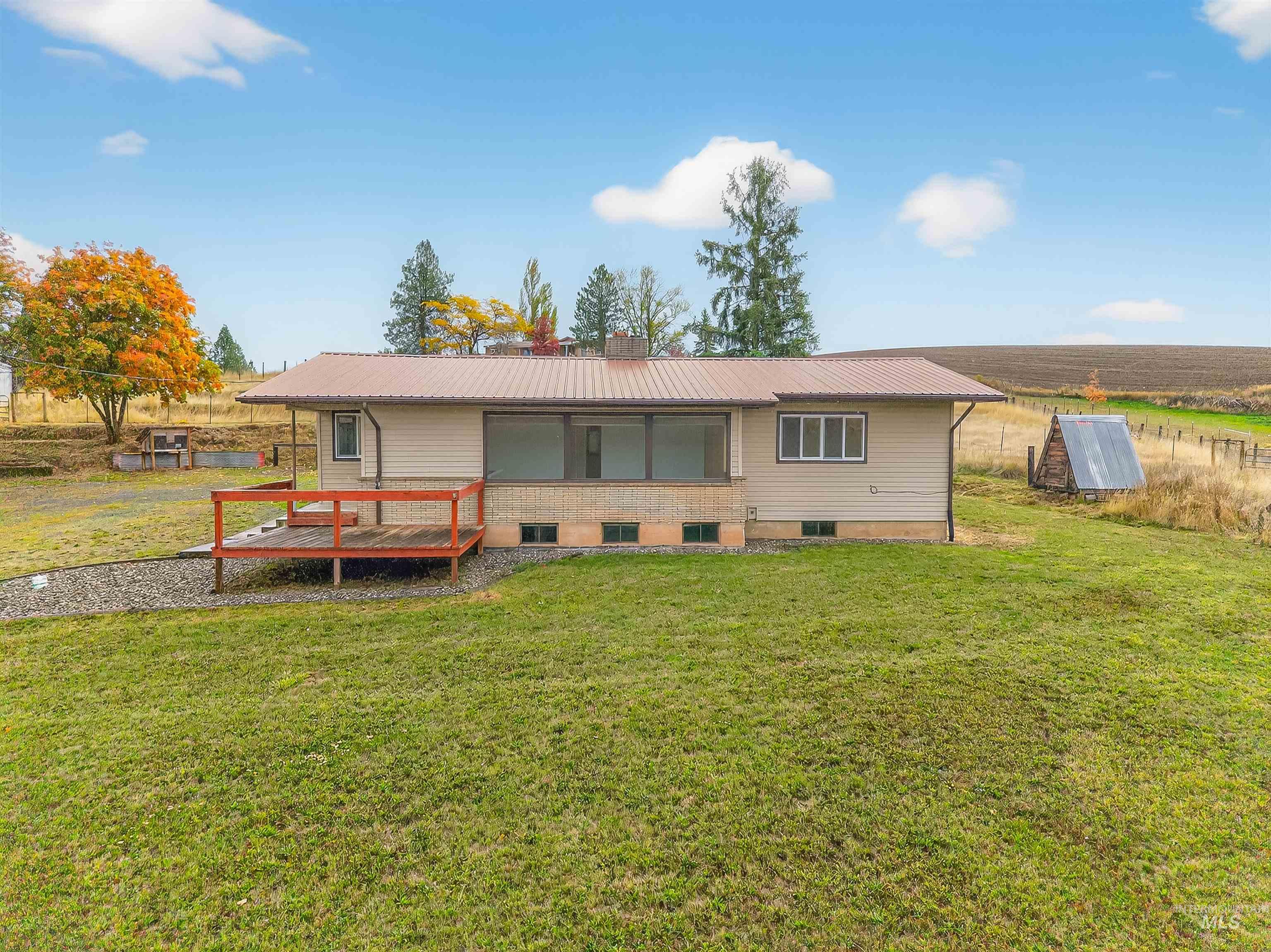 33818 North Rd, Kendrick, Idaho 83537, 5 Bedrooms, 2 Bathrooms, Residential For Sale, Price $419,000,MLS 98978295