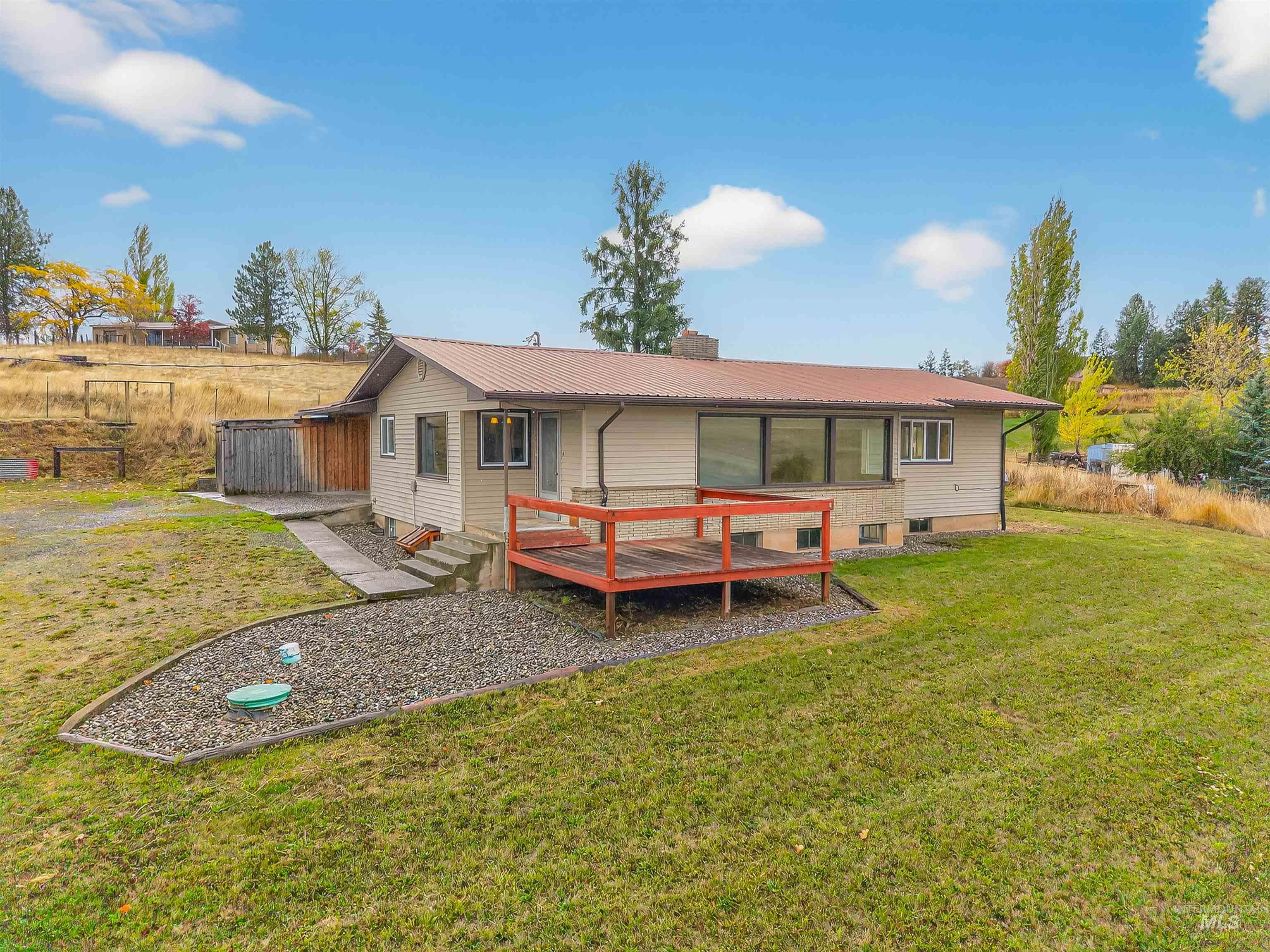 33818 North Rd, Kendrick, Idaho 83537, 5 Bedrooms, 2 Bathrooms, Residential For Sale, Price $419,000,MLS 98978295