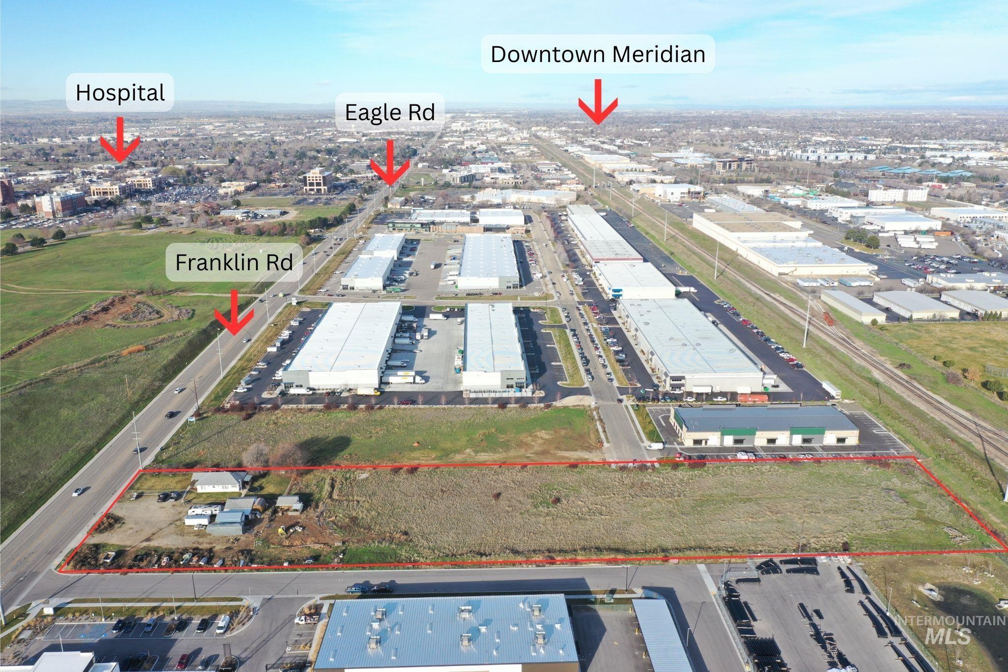 4260 E Franklin, Meridian, Idaho 83642, Land For Sale, Price $2,500,000,MLS 98978314