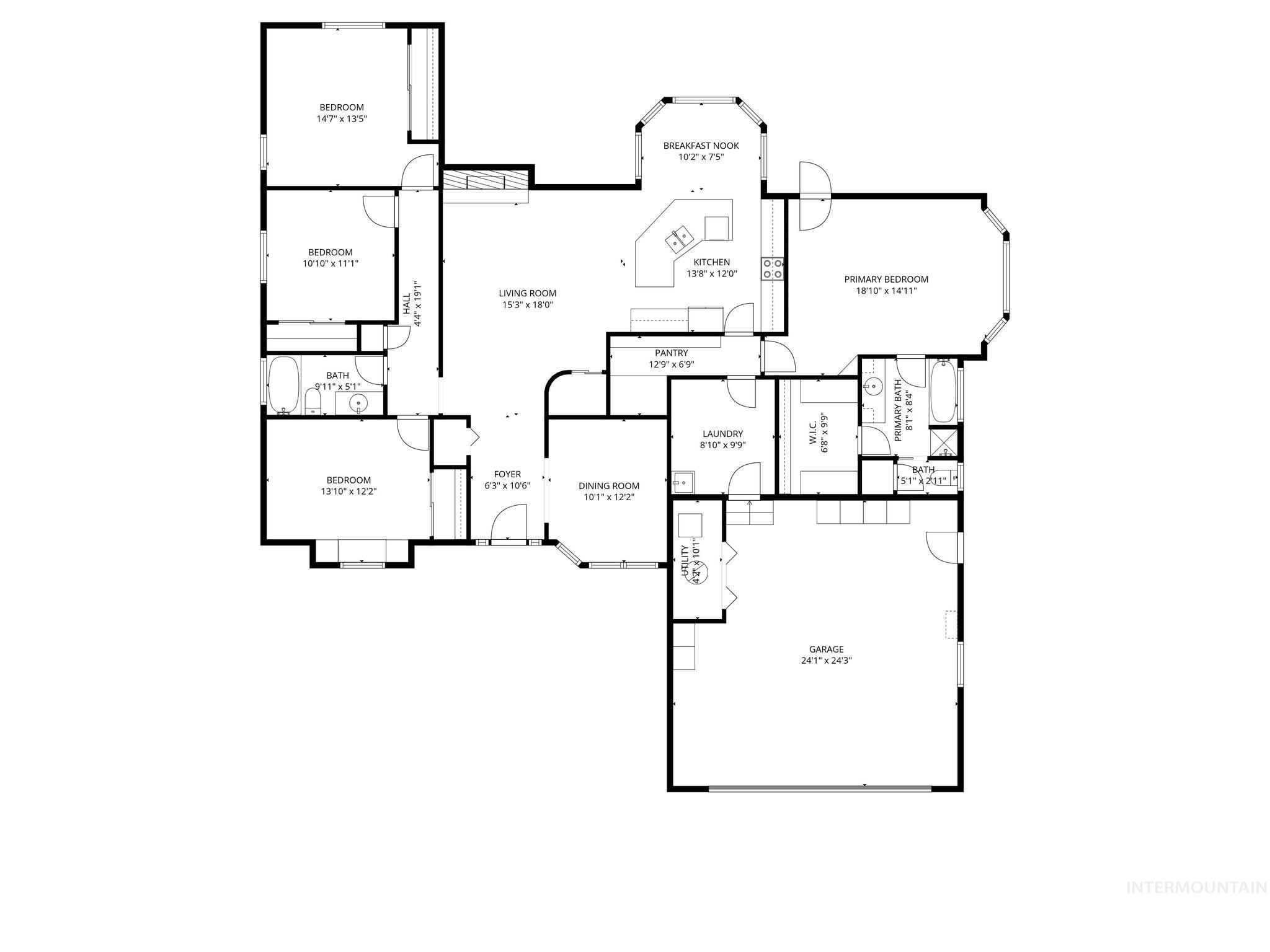 2560 Spruceridge Cir, Twin Falls, Idaho 83301, 4 Bedrooms, 2 Bathrooms, Residential For Sale, Price $675,000,MLS 98978377