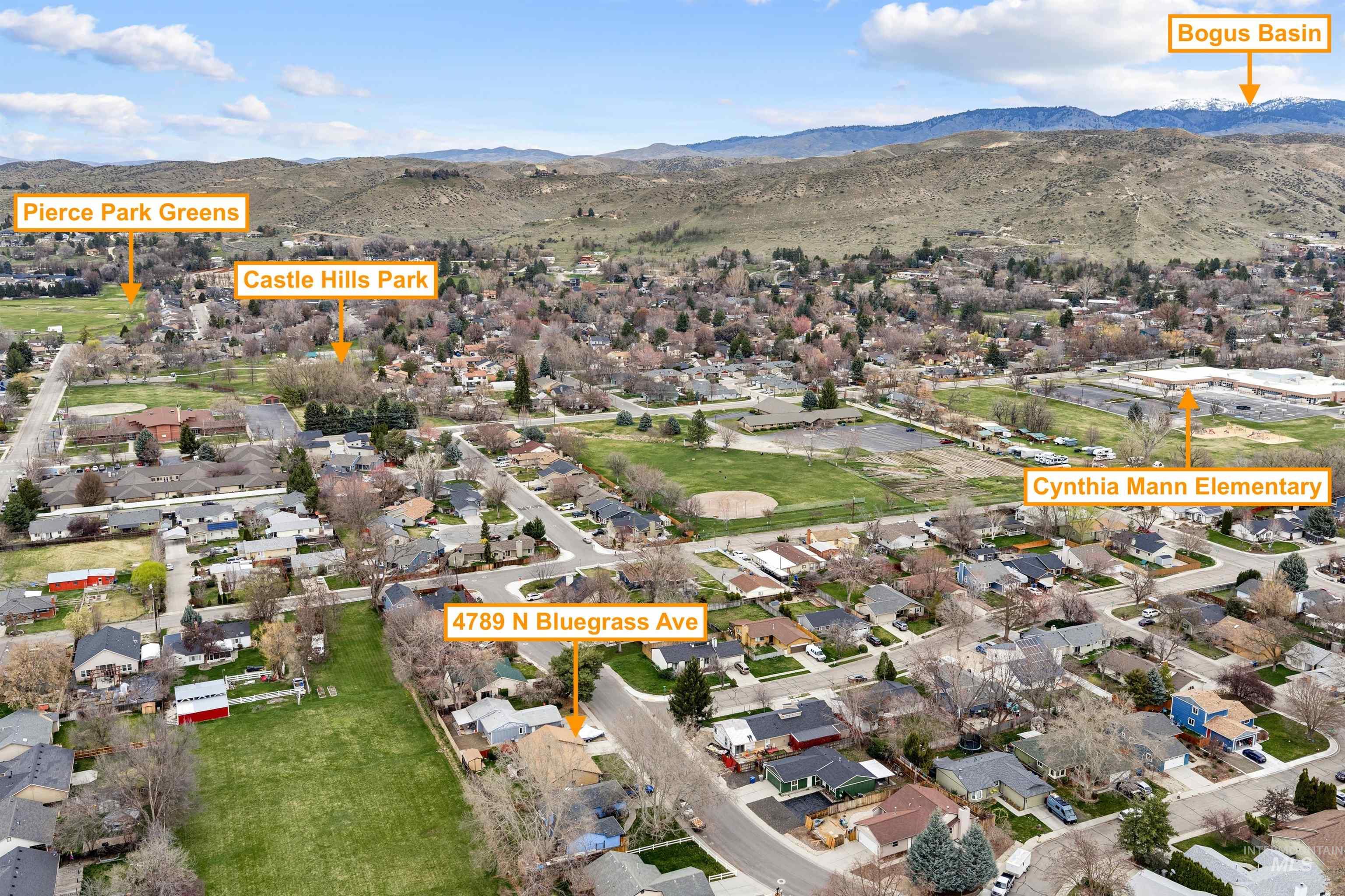 4789 N Bluegrass Ave, Boise, Idaho 83703, 3 Bedrooms, 2 Bathrooms, Residential For Sale, Price $450,000,MLS 98978469