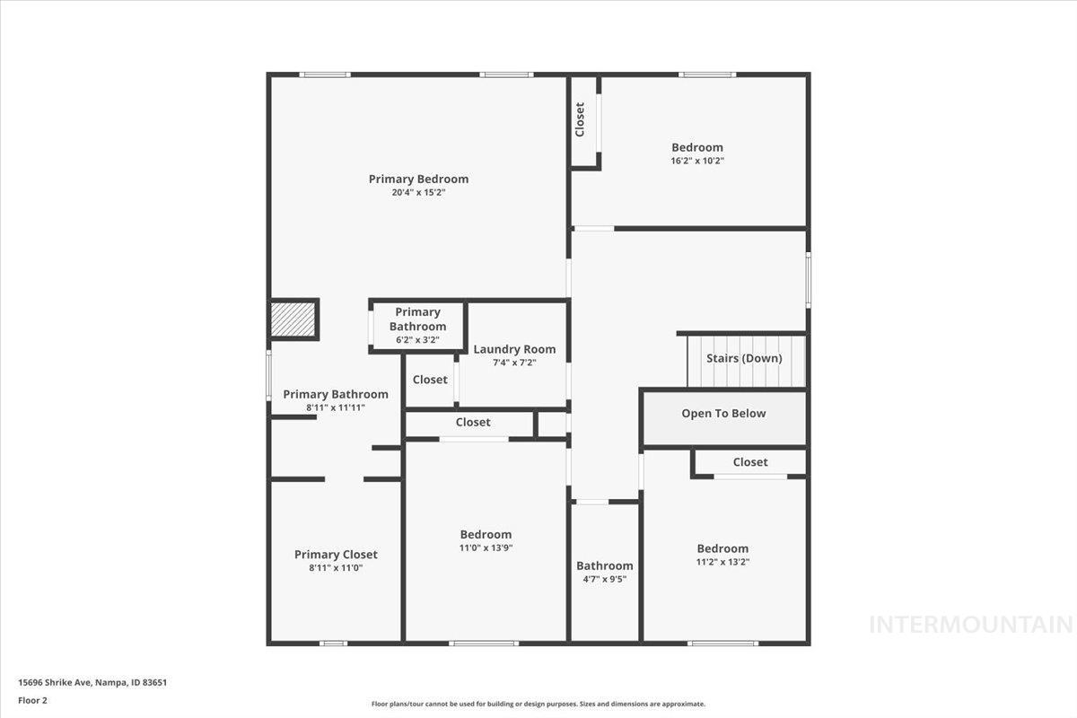 15696 Shrike Ave, Nampa, Idaho 83686, 4 Bedrooms, 2.5 Bathrooms, Residential For Sale, Price $465,000,MLS 98978506