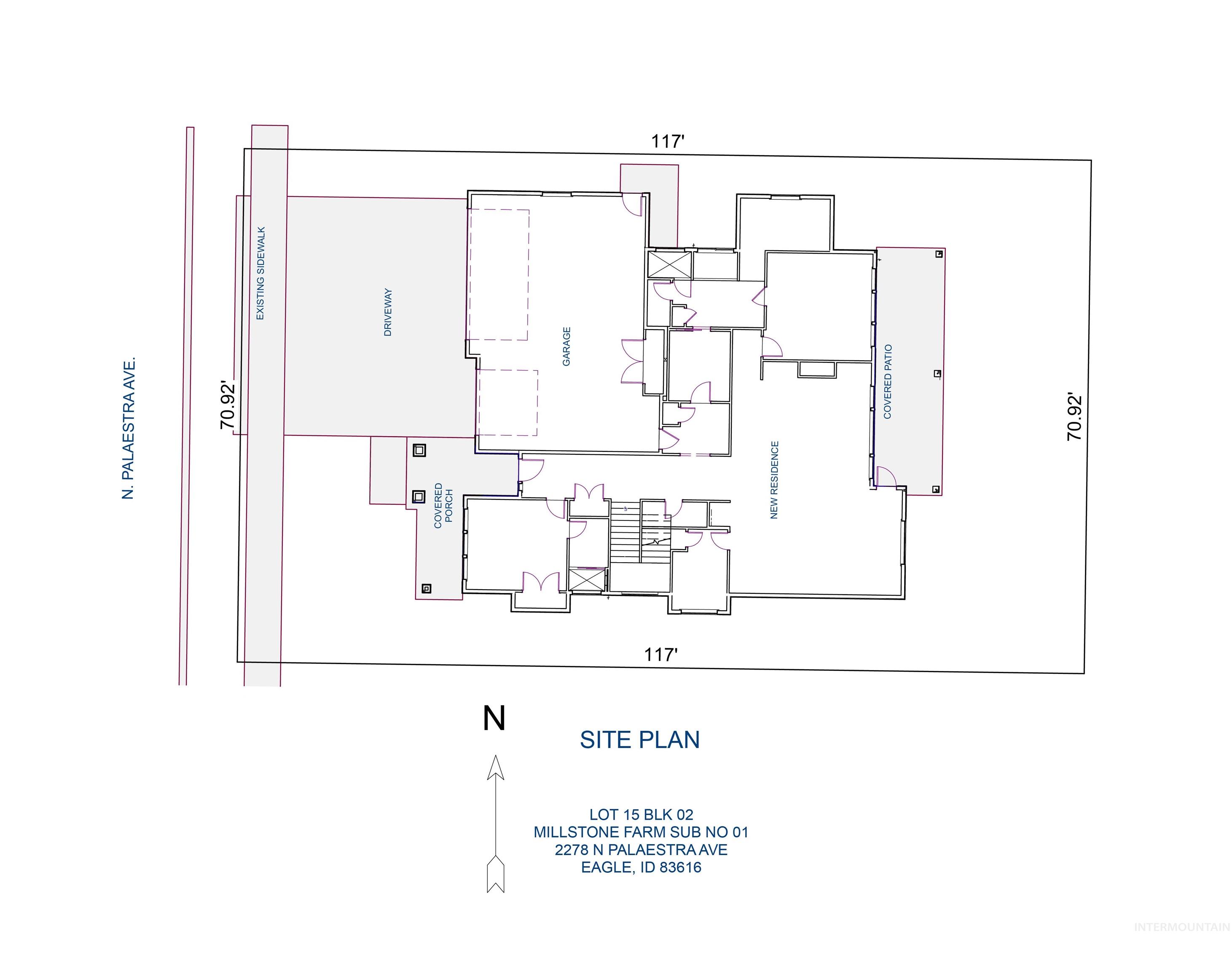 2278 N Palaestra Ave, Eagle, Idaho 83616, 5 Bedrooms, 4.5 Bathrooms, Residential For Sale, Price $1,029,900,MLS 98978507