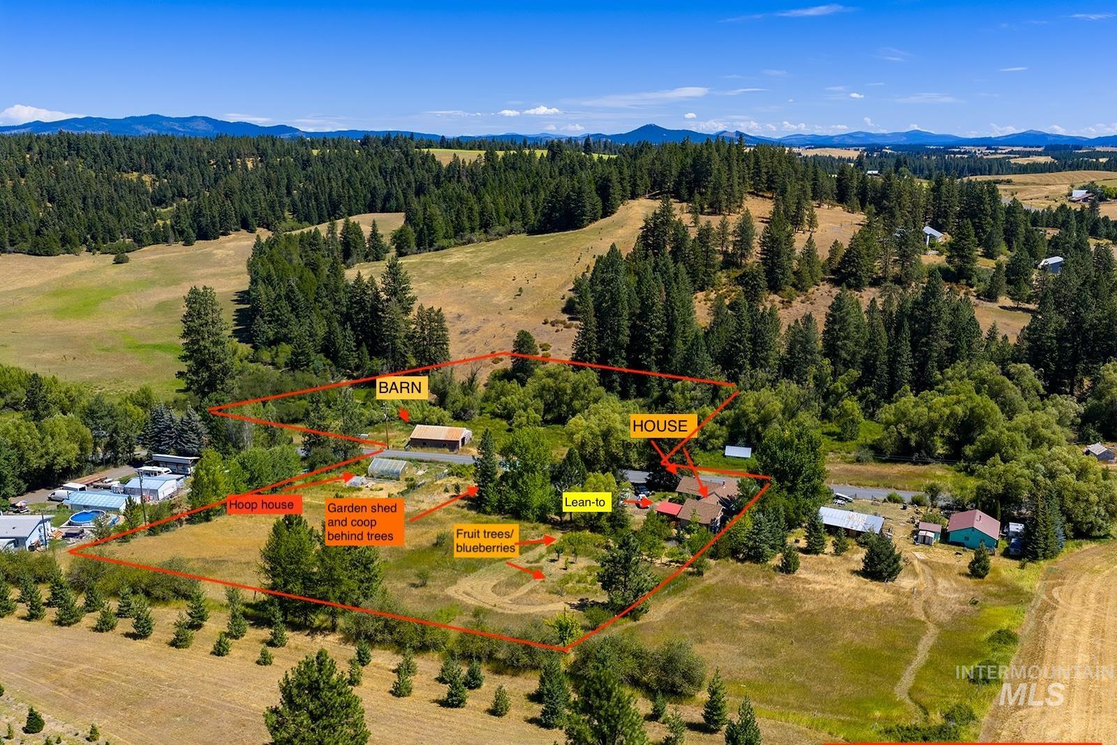 1031 Spring Valley Road, Troy, Idaho 83871, 2 Bedrooms, 1 Bathroom, Residential For Sale, Price $460,000,MLS 98978530