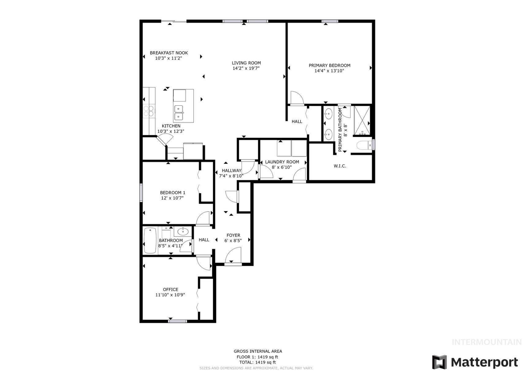 3546 W Commemoration Ave, Meridian, Idaho 83642, 3 Bedrooms, 2 Bathrooms, Residential For Sale, Price $402,900, 98978538