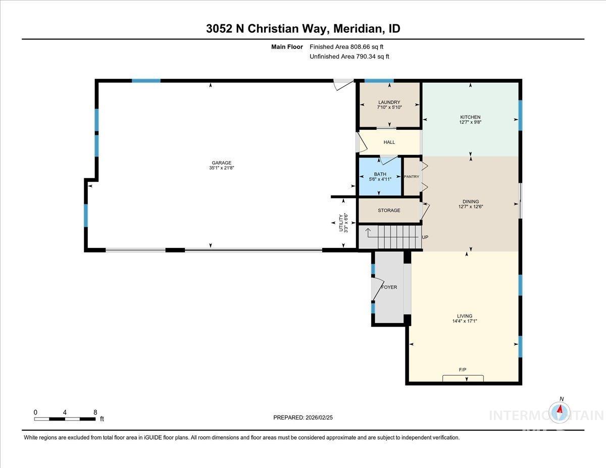 3052 N Christian Way, Meridian, Idaho 83646, 3 Bedrooms, 2.5 Bathrooms, Residential For Sale, Price $509,900,MLS 98978542
