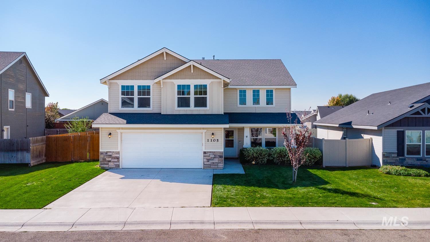 1105 E Shady Ridge Dr, Kuna, Idaho 83634, 5 Bedrooms, 2.5 Bathrooms, Residential For Sale, Price $485,000,MLS 98978550