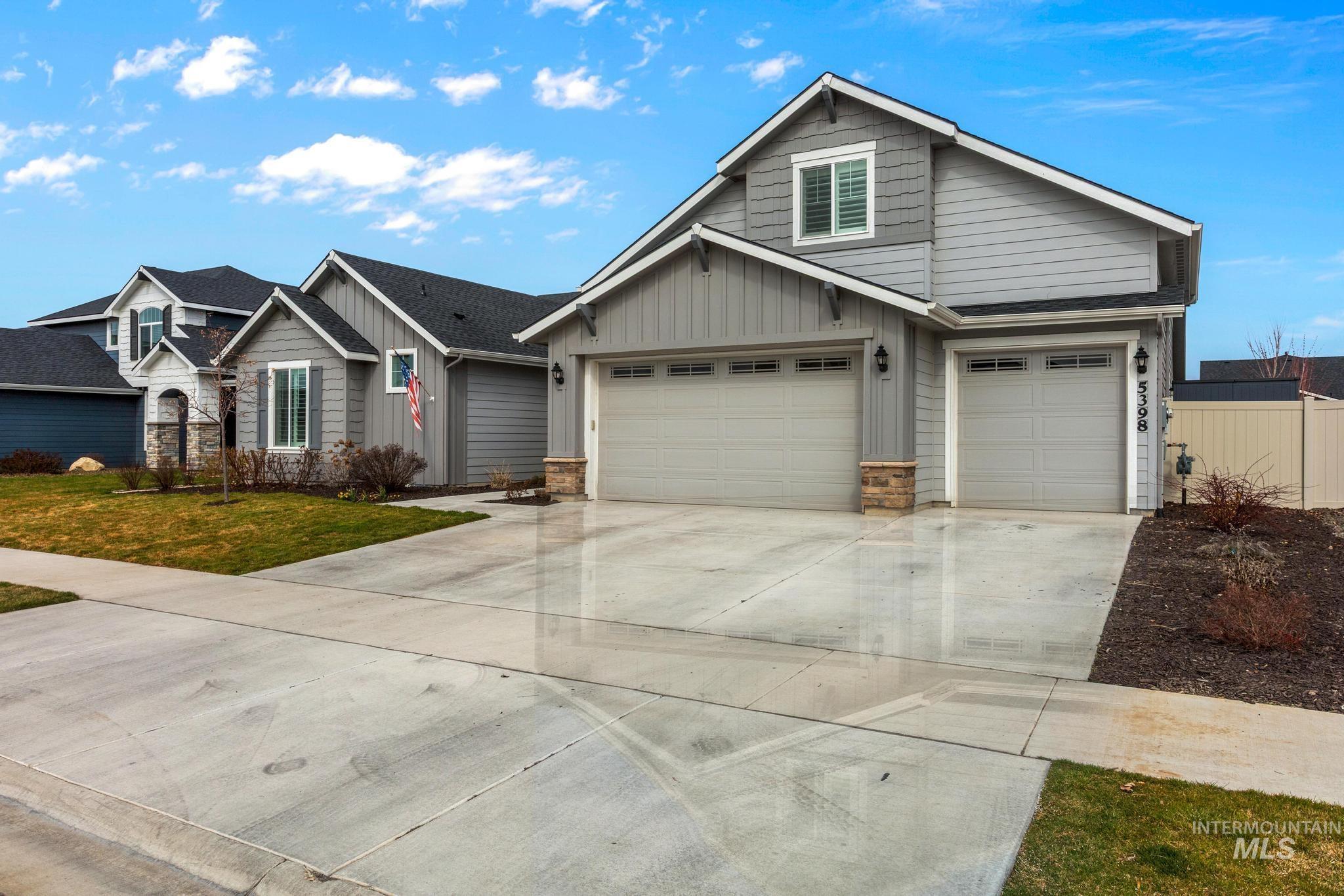 5398 W Avilla Dr, Meridian, Idaho 83464, 3 Bedrooms, 3.5 Bathrooms, Residential For Sale, Price $726,000, 98978585