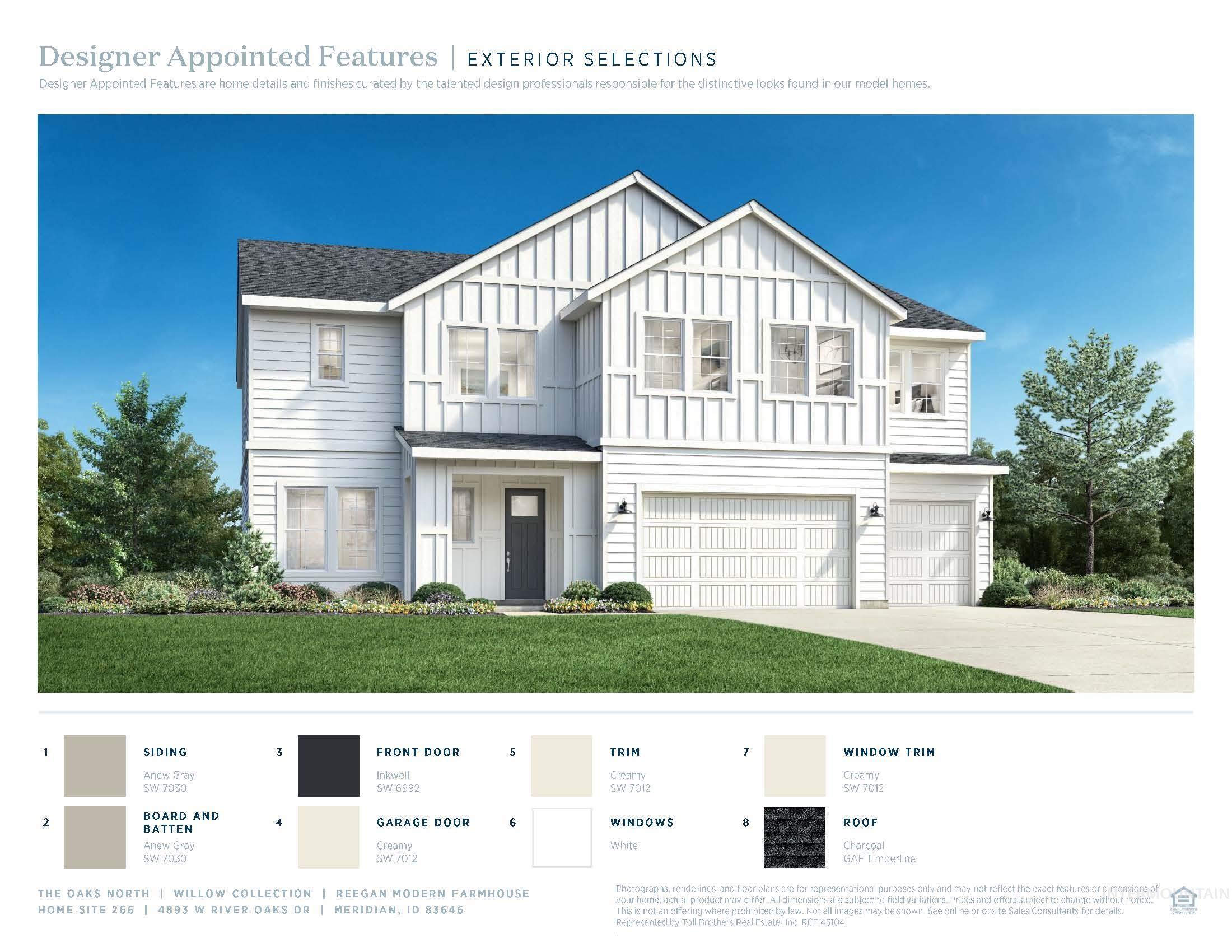4893 W River Oaks Ct, Meridian, Idaho 83646, 5 Bedrooms, 4.5 Bathrooms, Residential For Sale, Price $839,000, 98978708