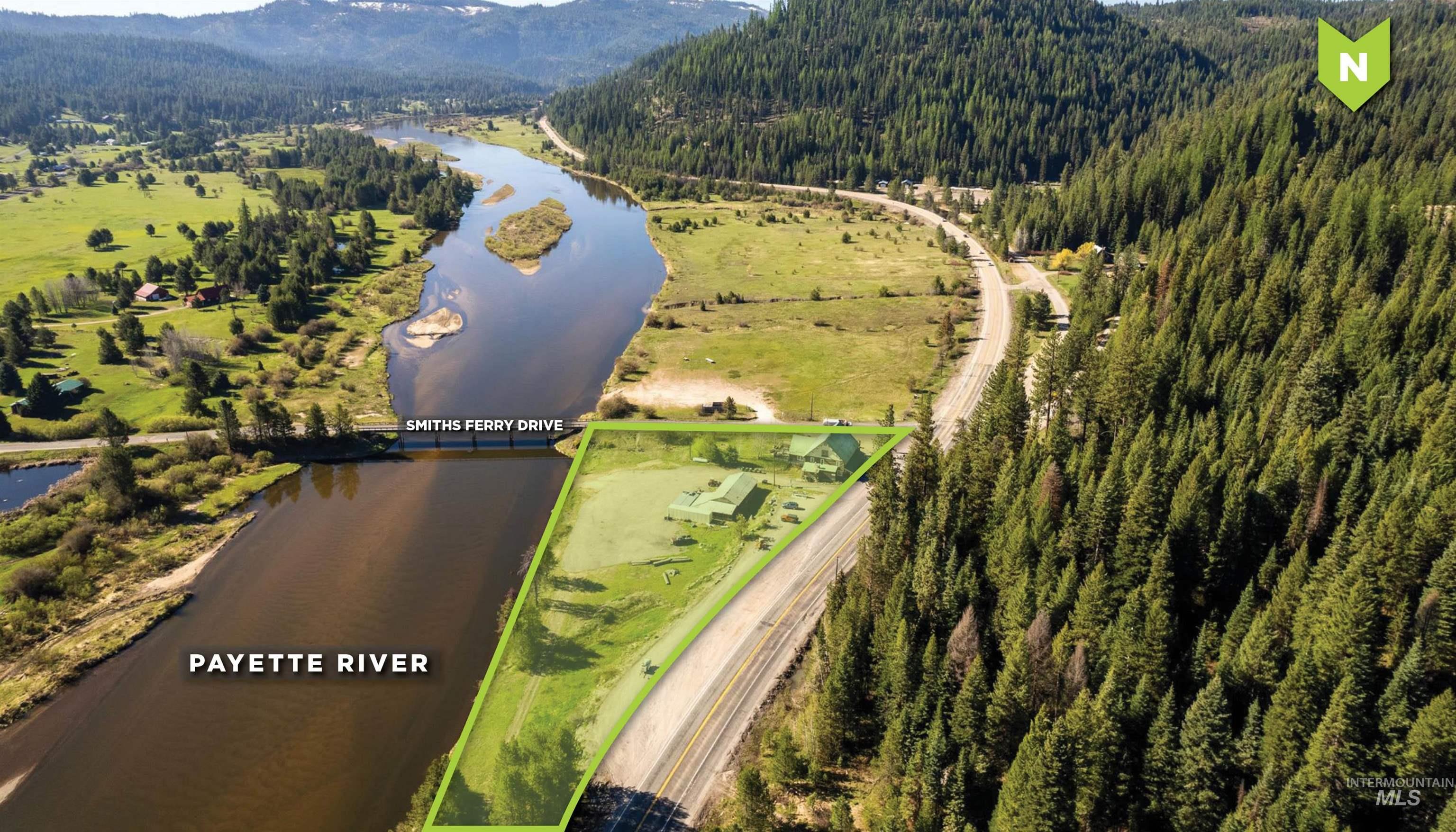 9738 Highway 55, Smiths Ferry, Idaho 83611, Land For Sale, Price $875,000,MLS 98978709