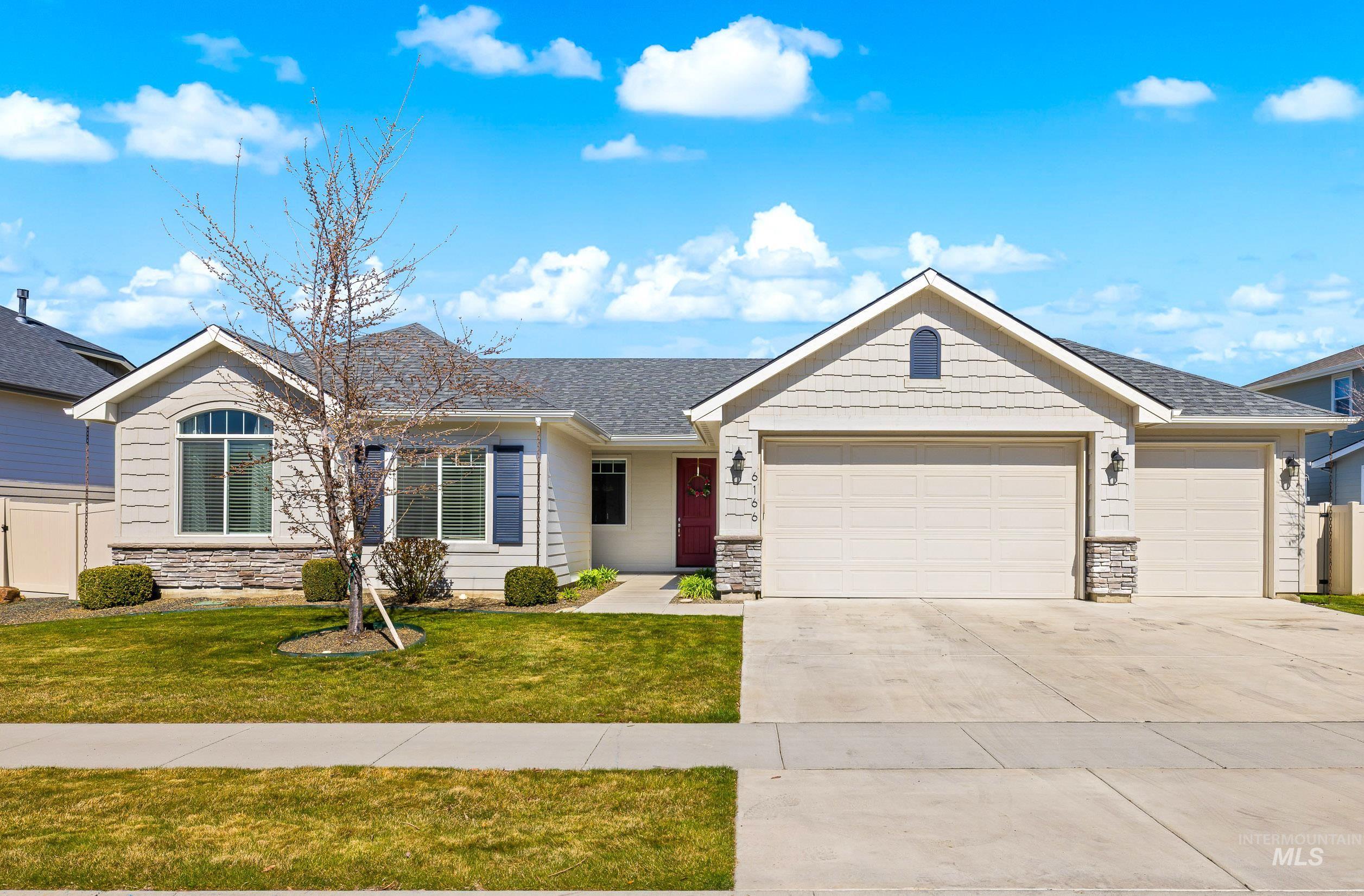 6166 E Canyon Crossing Dr, Nampa, Idaho 83687, 4 Bedrooms, 2 Bathrooms, Residential For Sale, Price $514,900, 98978711