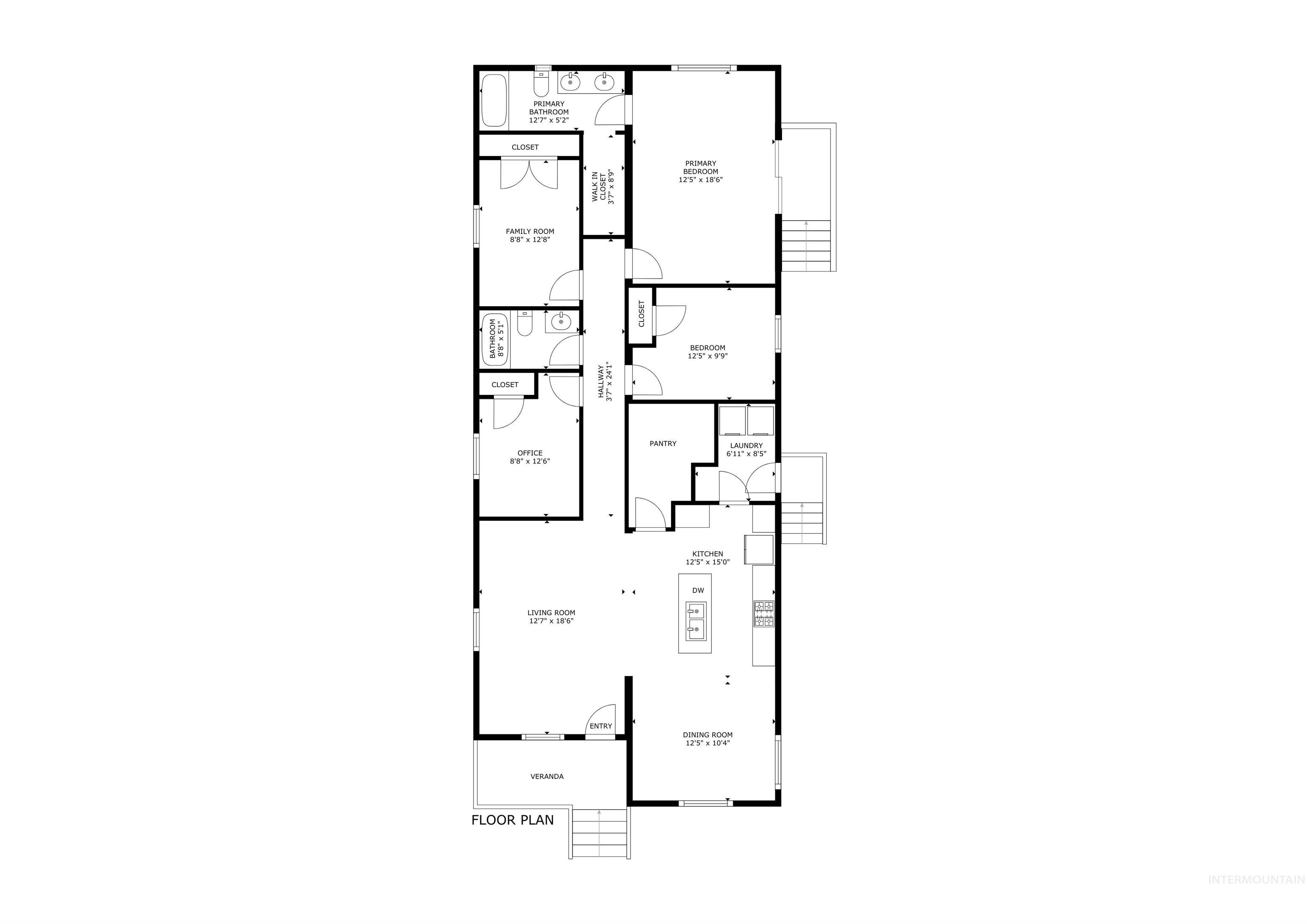 411 N Almon, Moscow, Idaho 83843, 4 Bedrooms, 2 Bathrooms, Residential For Sale, Price $179,000,MLS 98978869