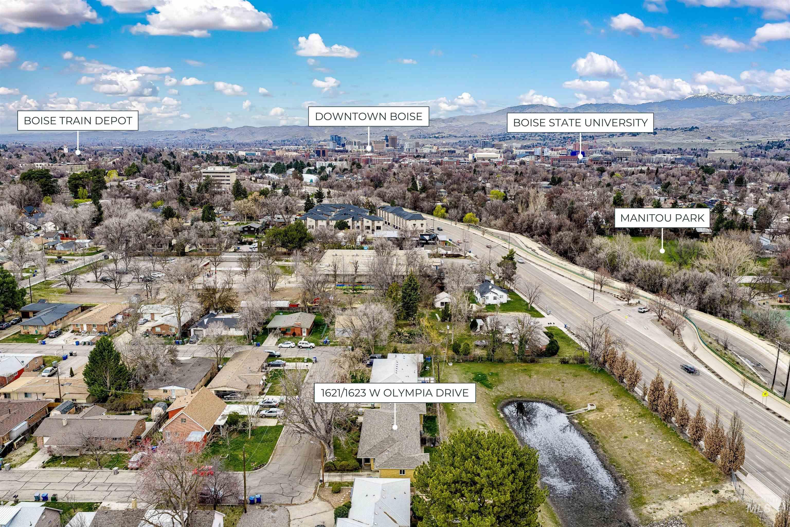 1621 / 1623 W Olympia Dr, Boise, Idaho 83705, 2 Bedrooms, 1 Bathroom, Residential Income For Sale, Price $599,900,MLS 98978886