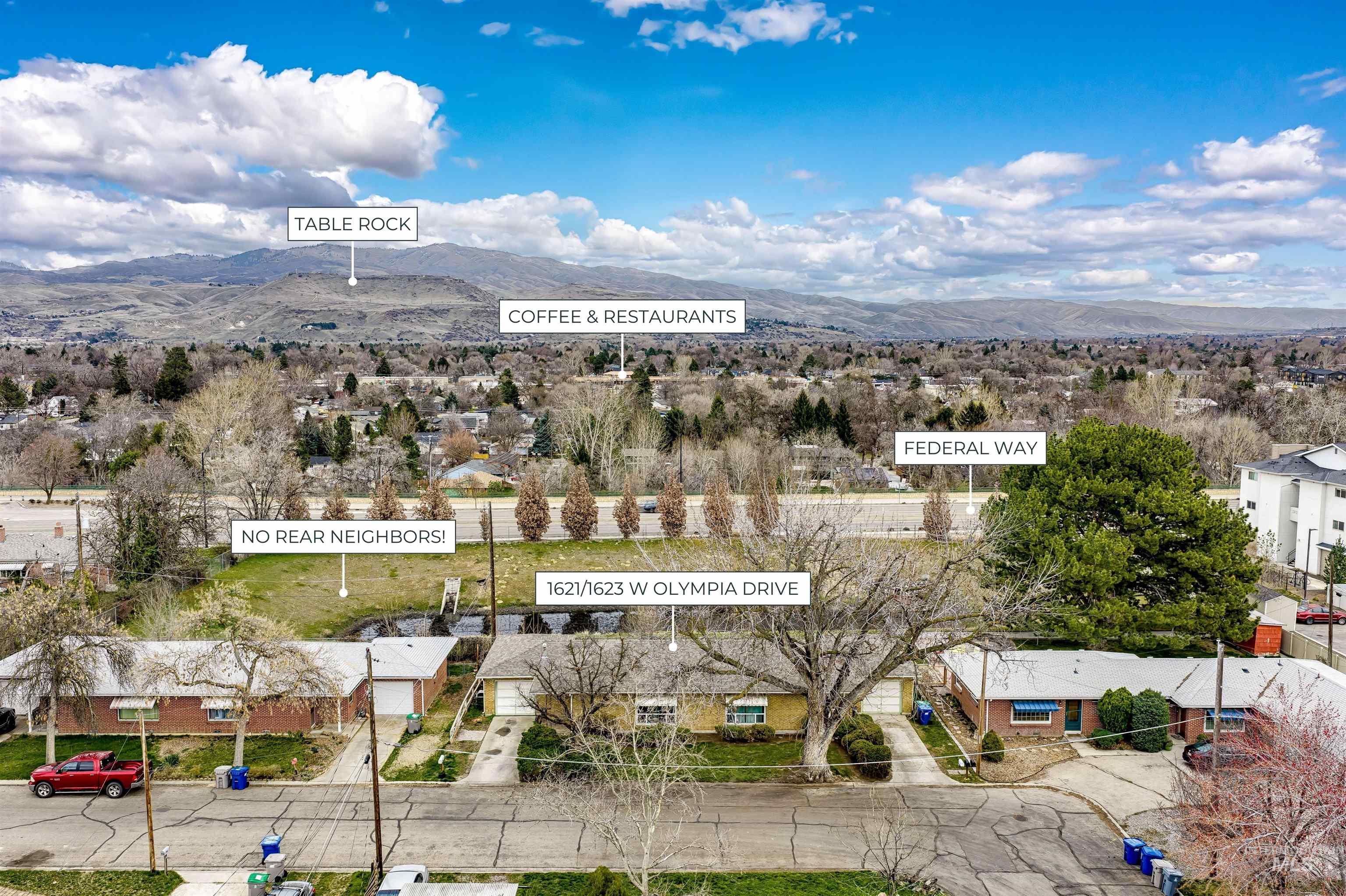 1621 / 1623 W Olympia Dr, Boise, Idaho 83705, 2 Bedrooms, 1 Bathroom, Residential Income For Sale, Price $599,900,MLS 98978886