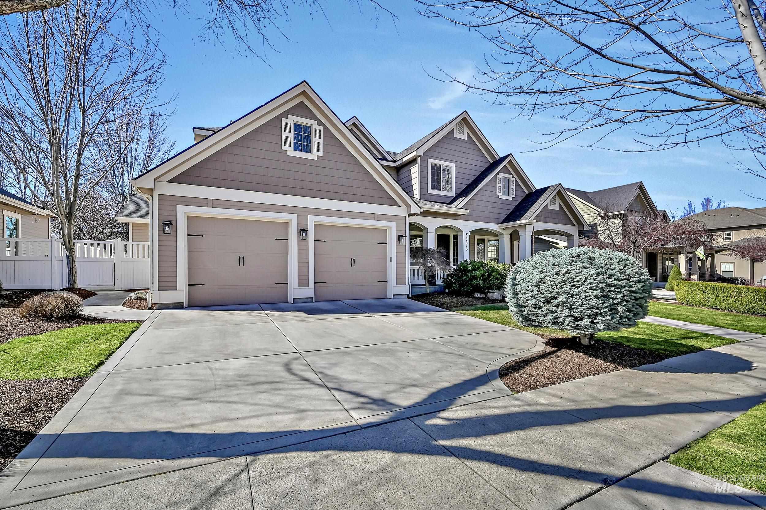 4325 W Long Meadow Dr, Boise, Idaho 83714, 4 Bedrooms, 3.5 Bathrooms, Residential For Sale, Price $1,045,000, 98978914