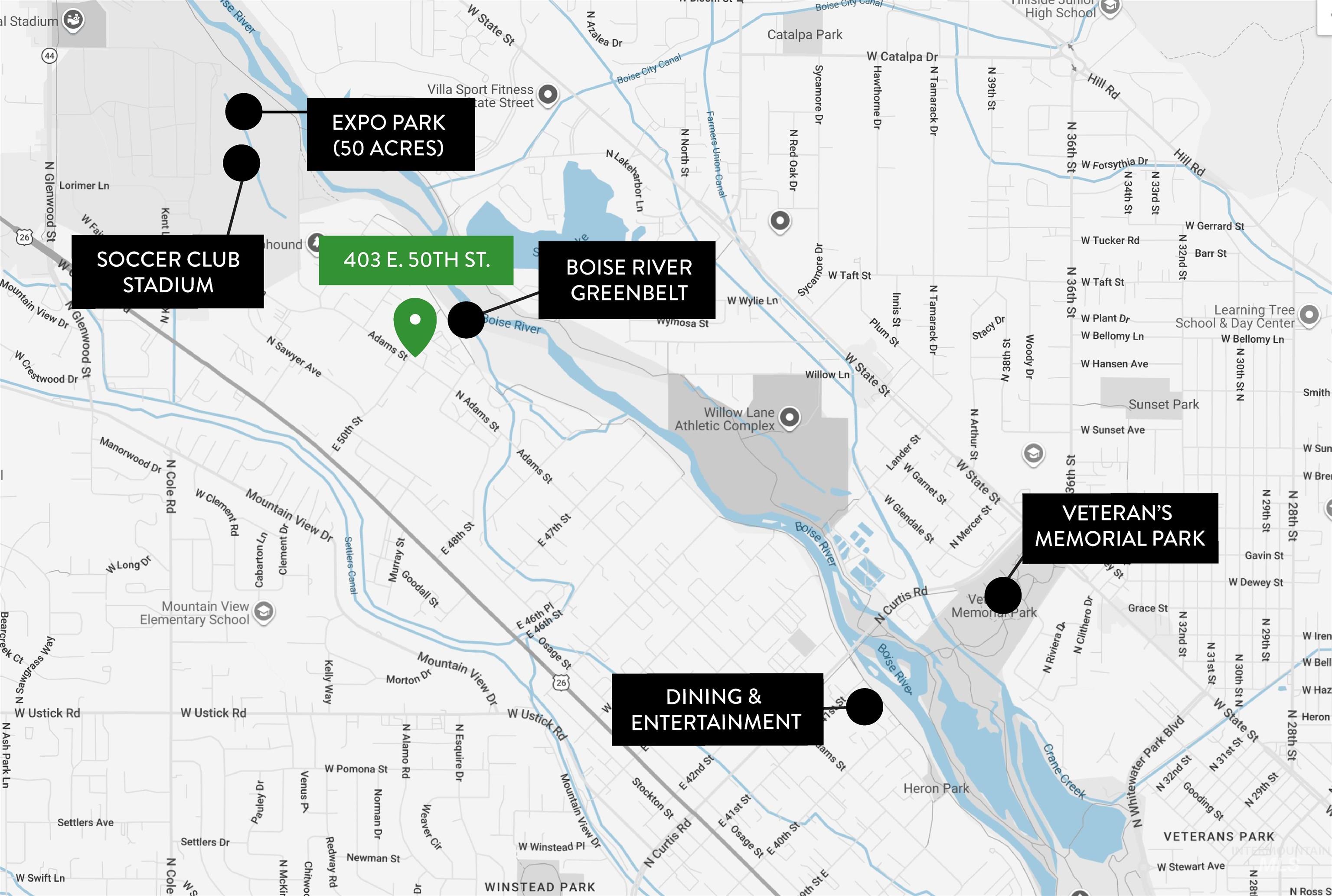 403 E 50th St, Garden City, Idaho 83714, Land For Sale, Price $650,000, 98978941