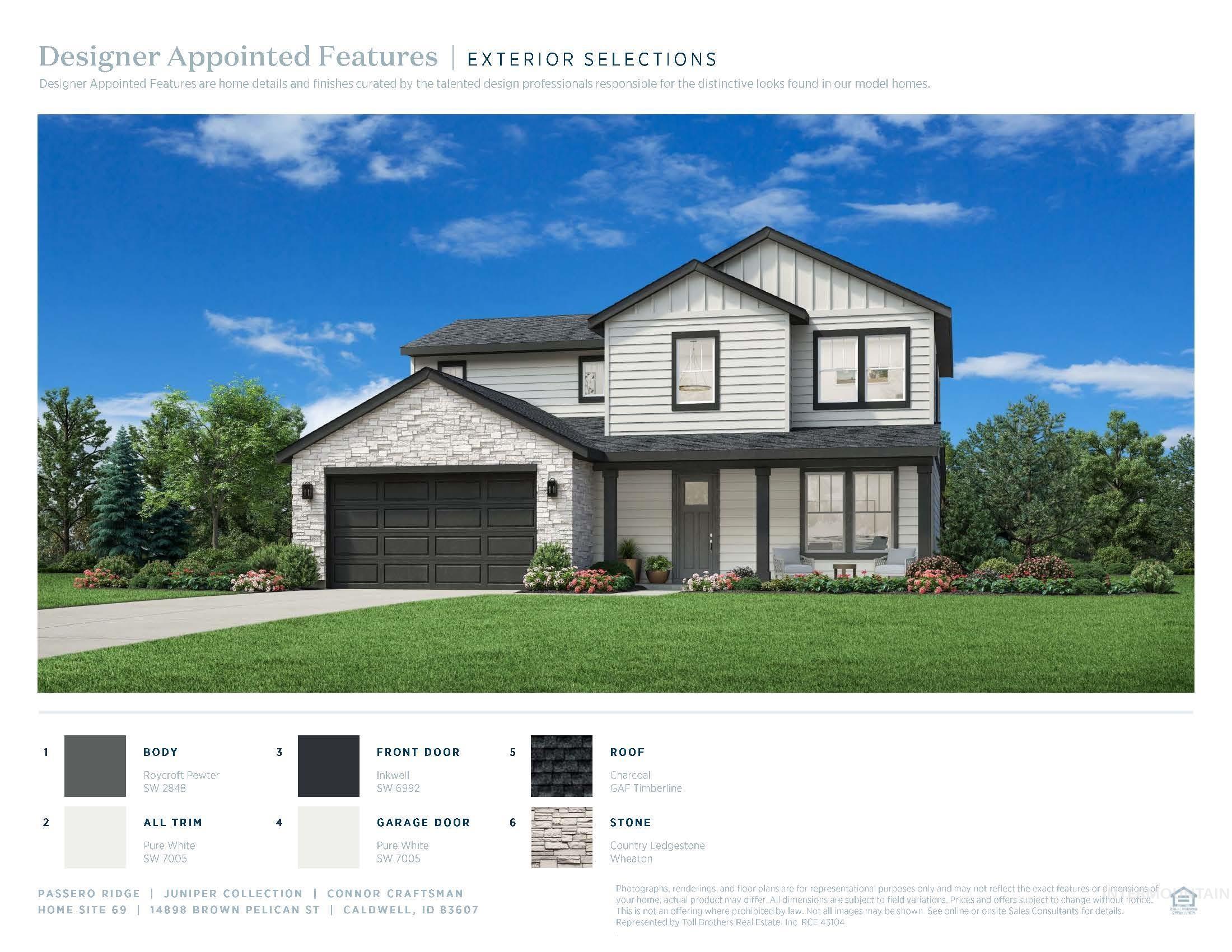 14898 Brown Pelican St, Caldwell, Idaho 83607, 4 Bedrooms, 3 Bathrooms, Residential For Sale, Price $539,000, 98978968