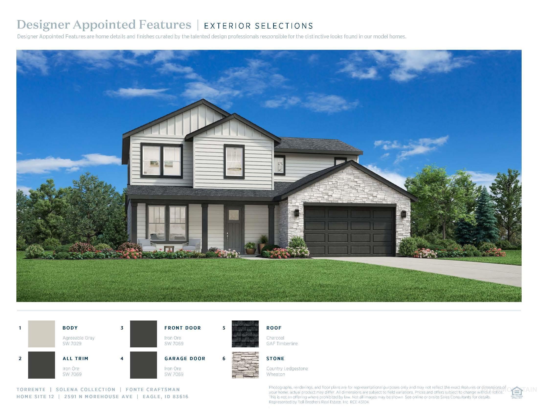 2591 N Morehouse Ave, Eagle, Idaho 83616, 4 Bedrooms, 4 Bathrooms, Residential For Sale, Price $694,000, 98978985