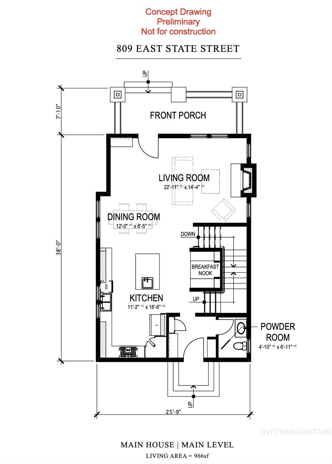 809 E State St, Boise, Idaho 83712, 4 Bedrooms, 2.5 Bathrooms, Residential For Sale, Price $499,000, 98979085