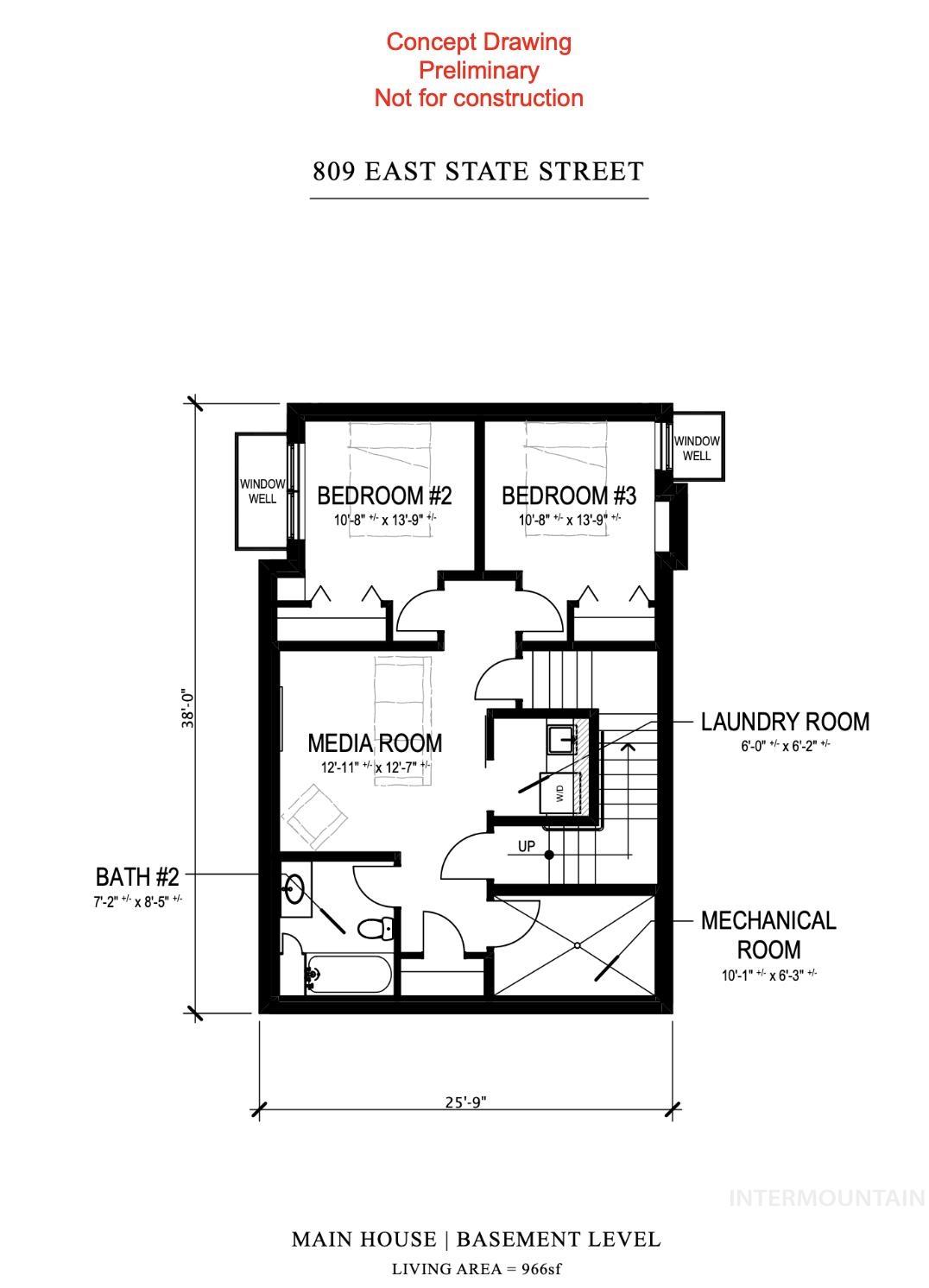 809 E State St, Boise, Idaho 83712, 4 Bedrooms, 2.5 Bathrooms, Residential For Sale, Price $499,000, 98979085
