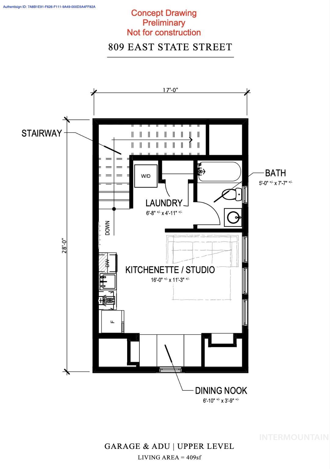 809 E State St, Boise, Idaho 83712, 4 Bedrooms, 2.5 Bathrooms, Residential For Sale, Price $499,000, 98979085