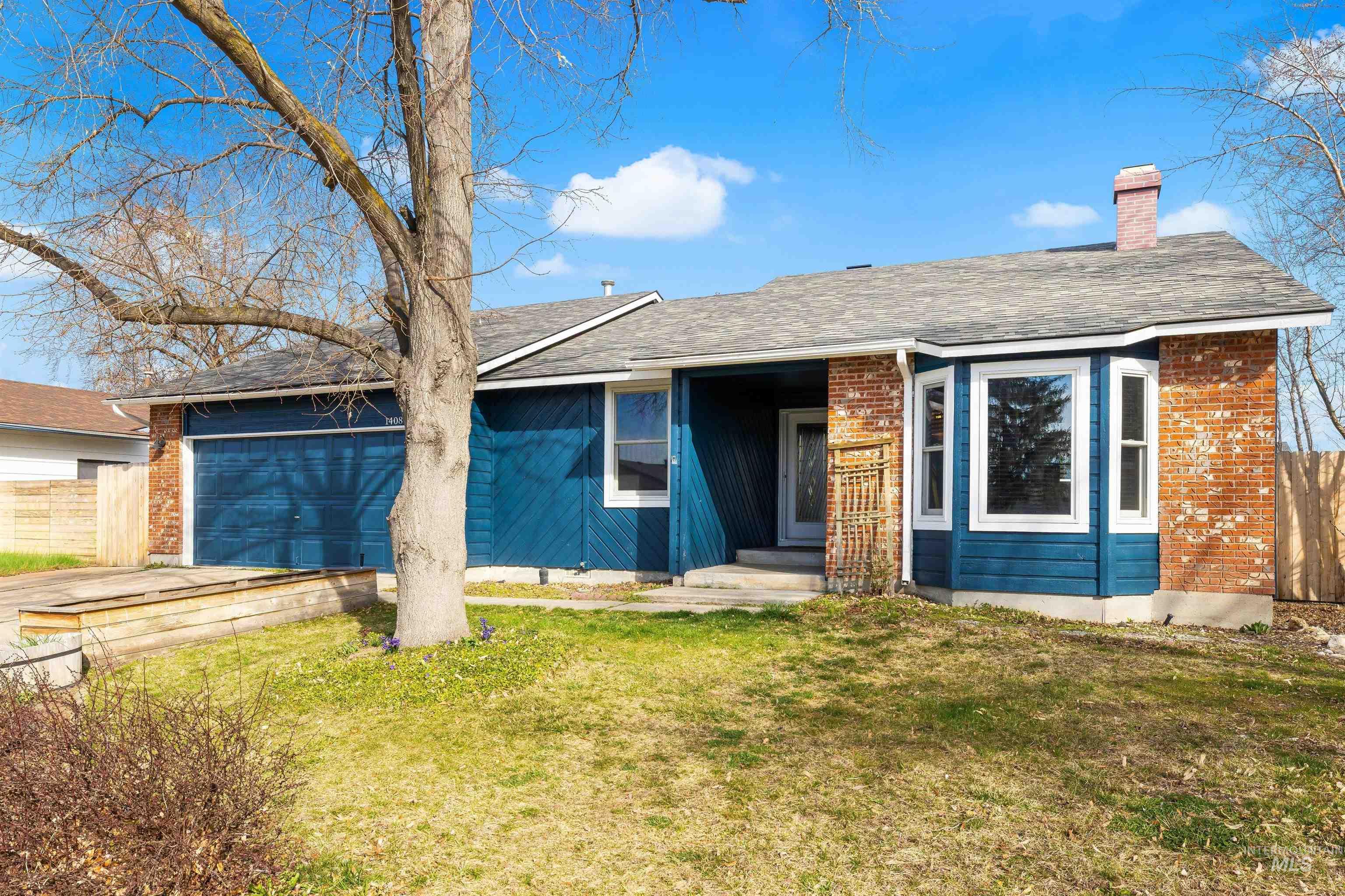 1408 W Lowry Street, Meridian, Idaho 83646, 3 Bedrooms, 2 Bathrooms, Residential For Sale, Price $399,900, 98979145