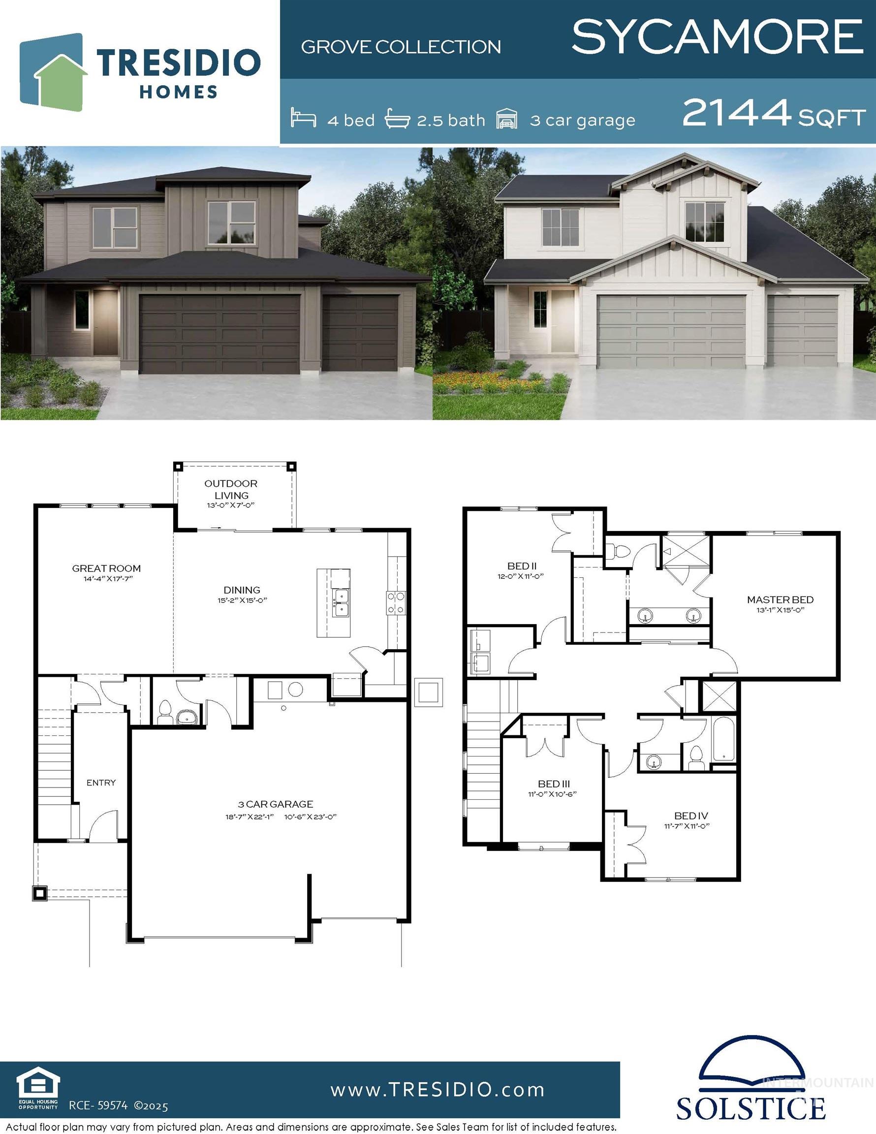 4215 Tropic Way, Caldwell, Idaho 83607, 4 Bedrooms, 2.5 Bathrooms, Residential For Sale, Price $499,880, 98979180