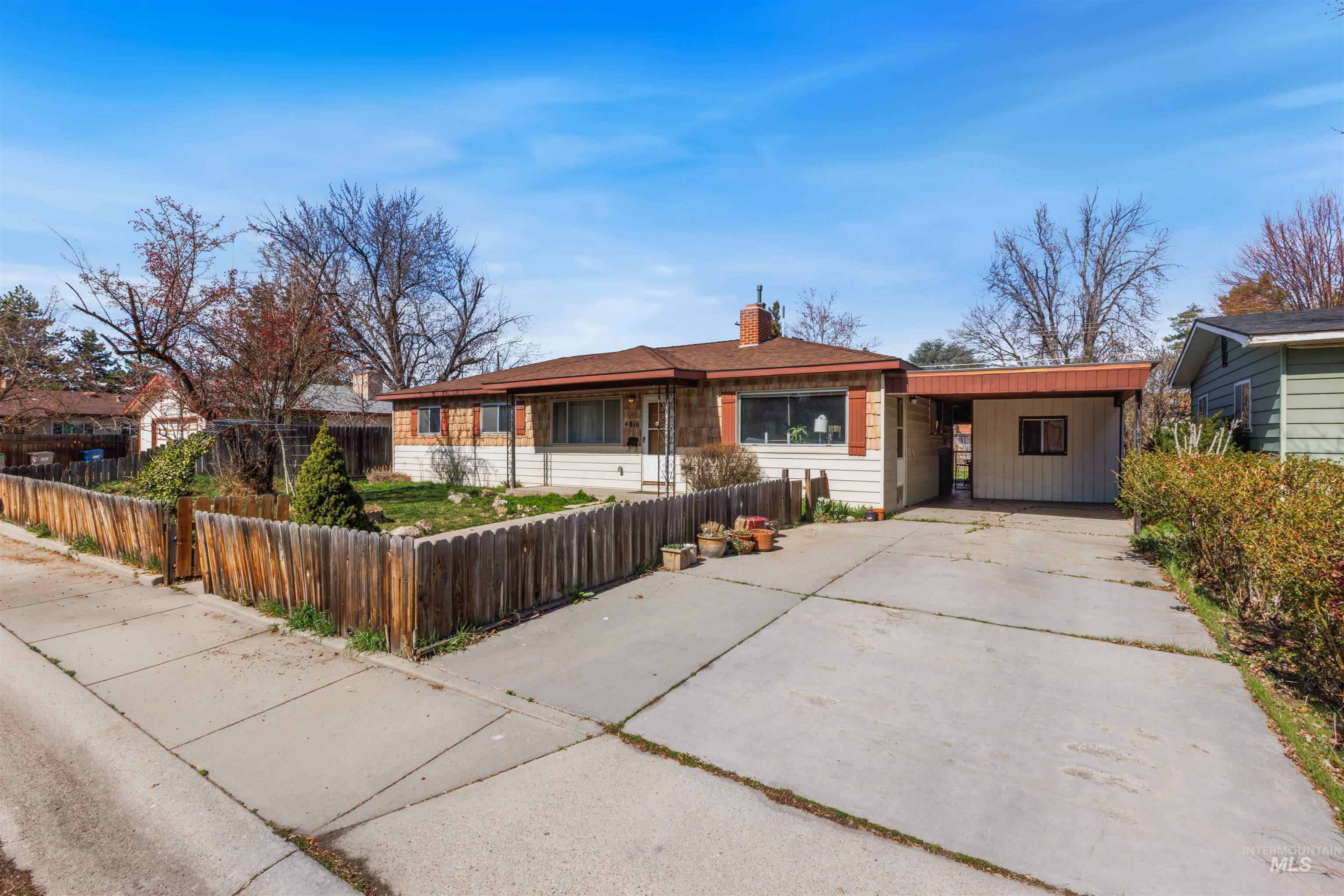 4816 W Marvin St, Boise, Idaho 83705, 3 Bedrooms, 1 Bathroom, Residential For Sale, Price $383,000,MLS 98979324