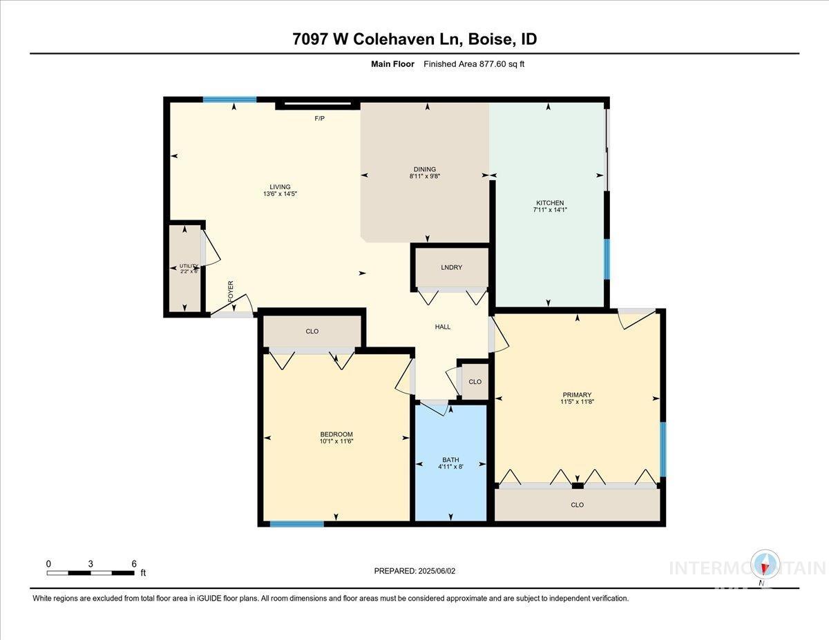 7097 W Colehaven Lane, Boise, Idaho 83704, 2 Bedrooms, 1 Bathroom, Residential For Sale, Price $235,000,MLS 98979412