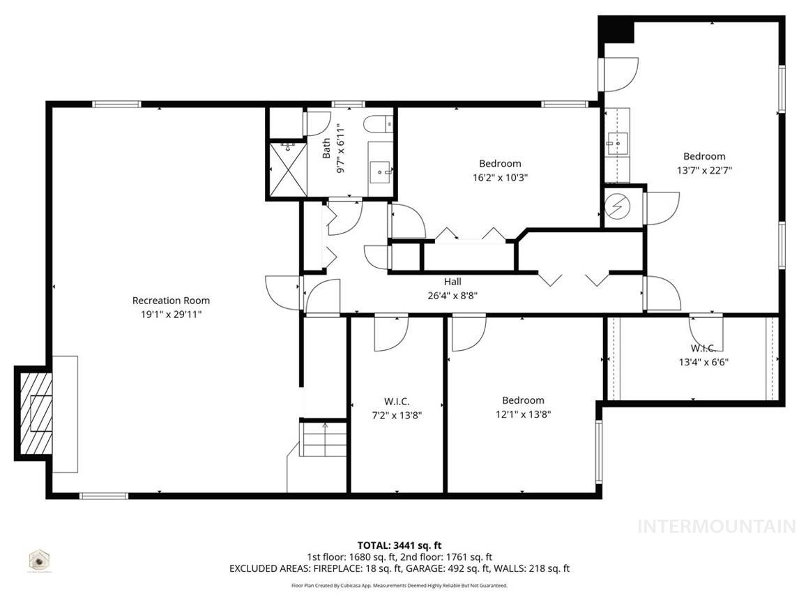 264 W Rush Ct, Eagle, Idaho 83616, 6 Bedrooms, 3.5 Bathrooms, Residential For Sale, Price $1,695,000, 98979414
