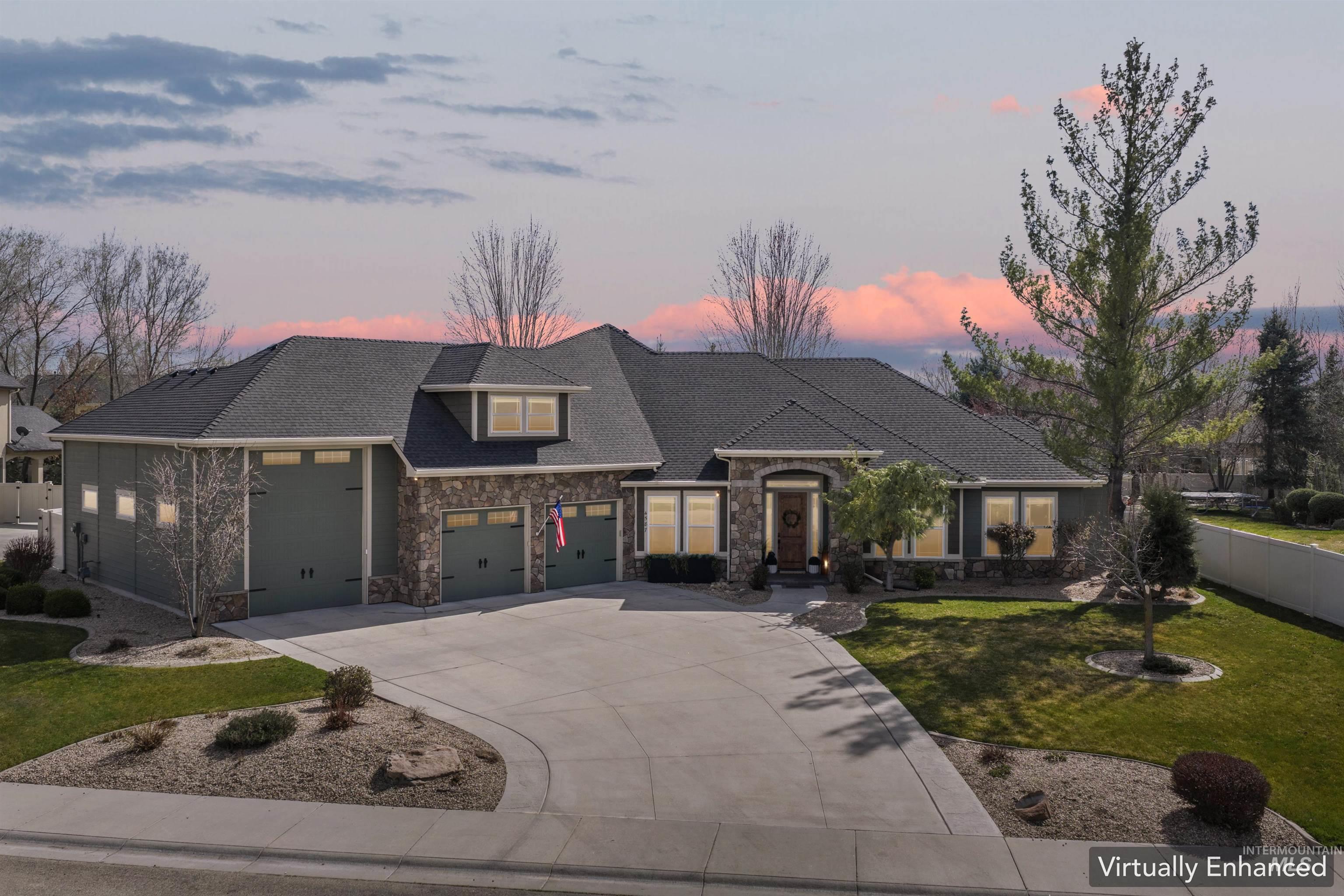 4587 W Clear Field, Eagle, Idaho 83616, 5 Bedrooms, 3.5 Bathrooms, Residential For Sale, Price $1,200,000, 98979421