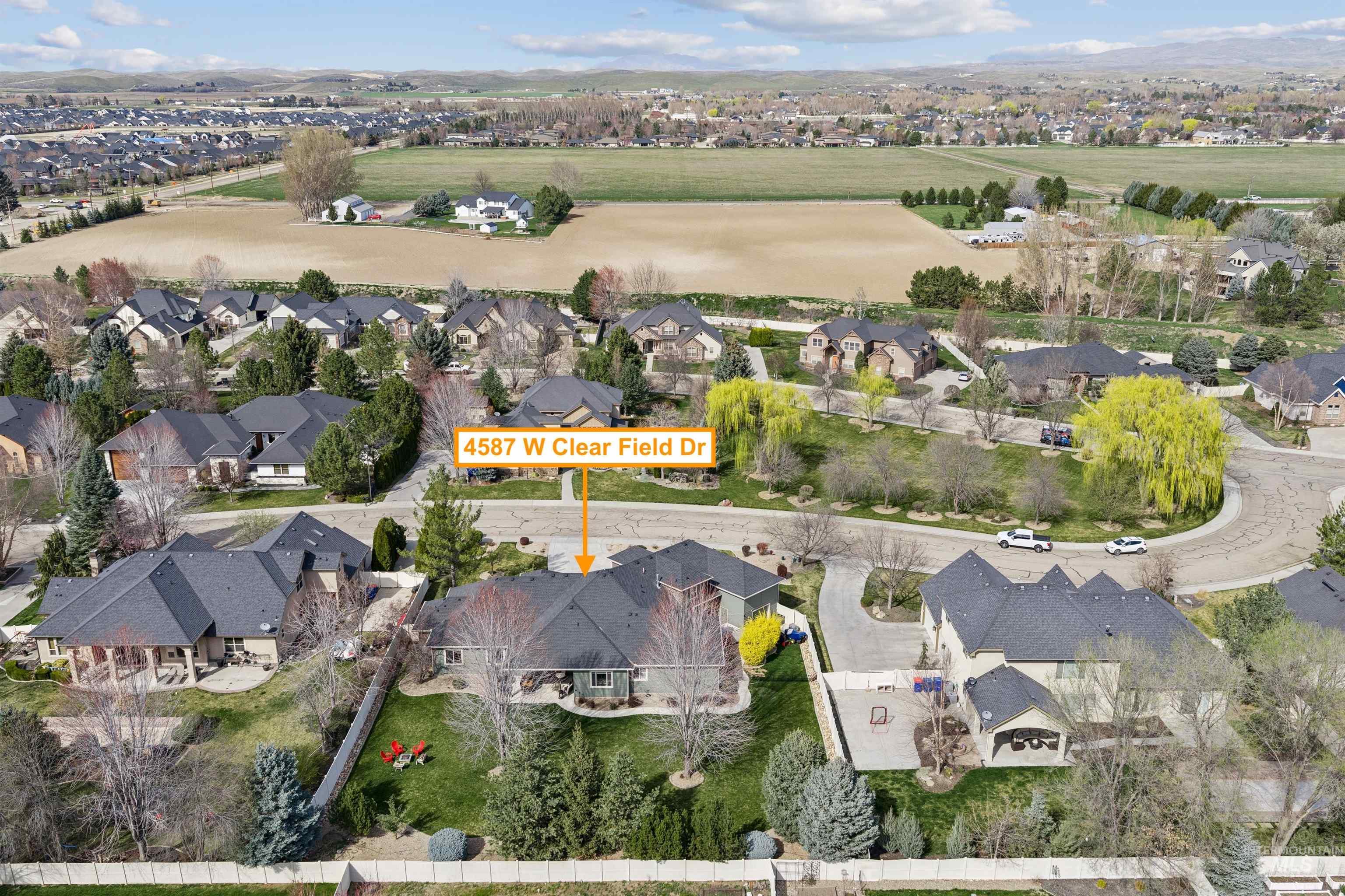 4587 W Clear Field, Eagle, Idaho 83616, 5 Bedrooms, 3.5 Bathrooms, Residential For Sale, Price $1,200,000, 98979421