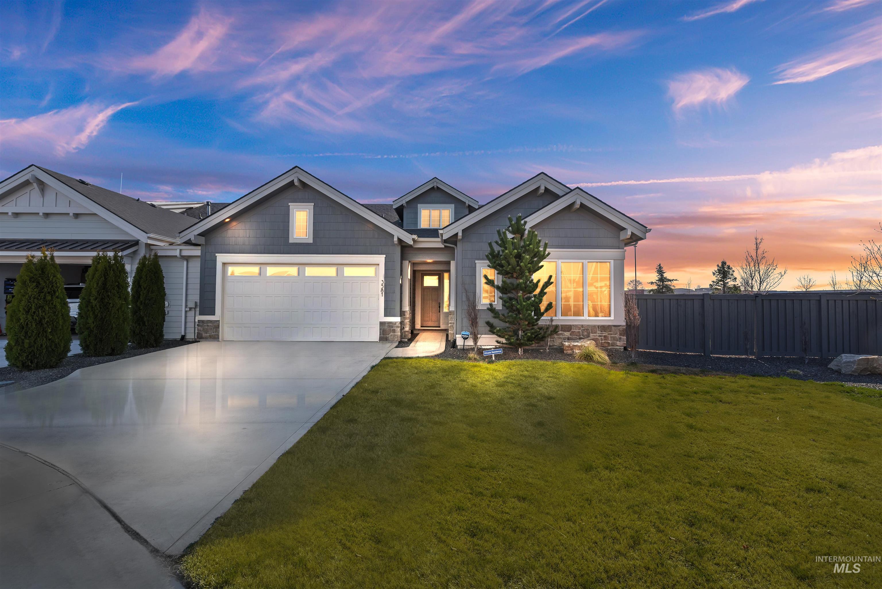 3581 E Kalinga Ln, Meridian, Idaho 83642, 2 Bedrooms, 2.5 Bathrooms, Residential For Sale, Price $675,000,MLS 98979433