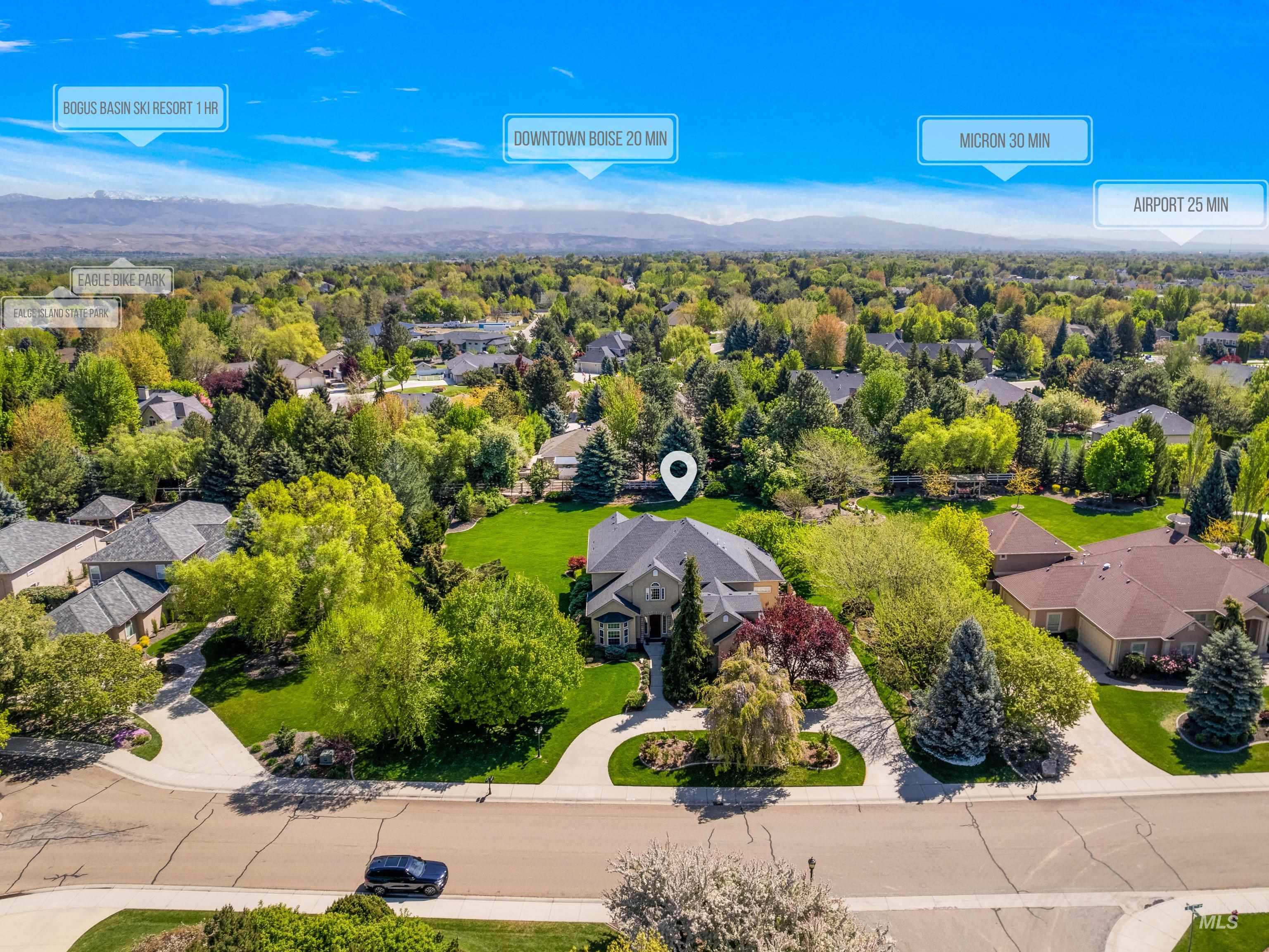 3236 S Kingsbury Way, Eagle, Idaho 83616-6781, 5 Bedrooms, 4 Bathrooms, Residential For Sale, Price $1,875,000, 98979440