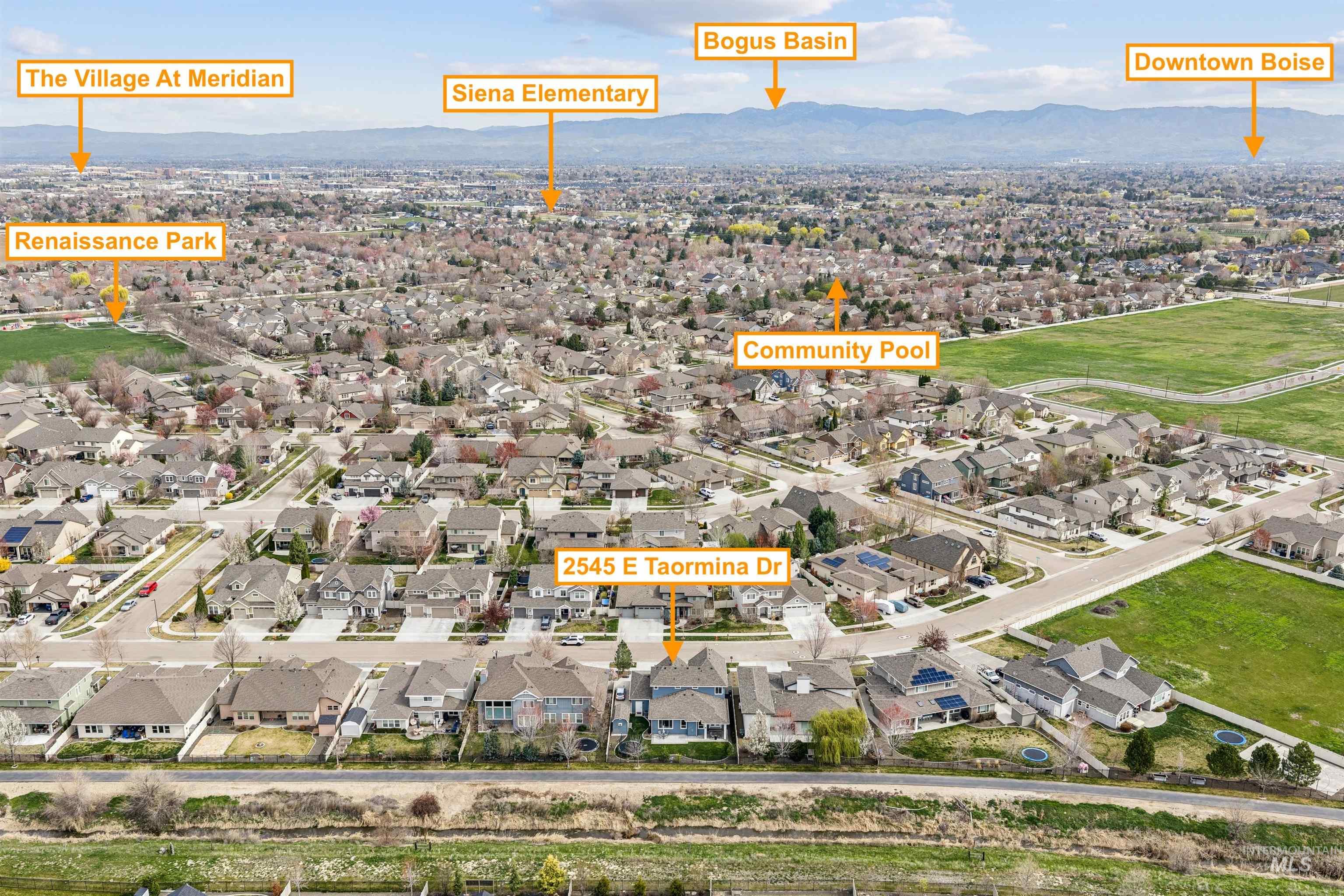 2545 E Taormina Dr, Meridian, Idaho 83642, 5 Bedrooms, 2.5 Bathrooms, Residential For Sale, Price $789,900,MLS 98979445