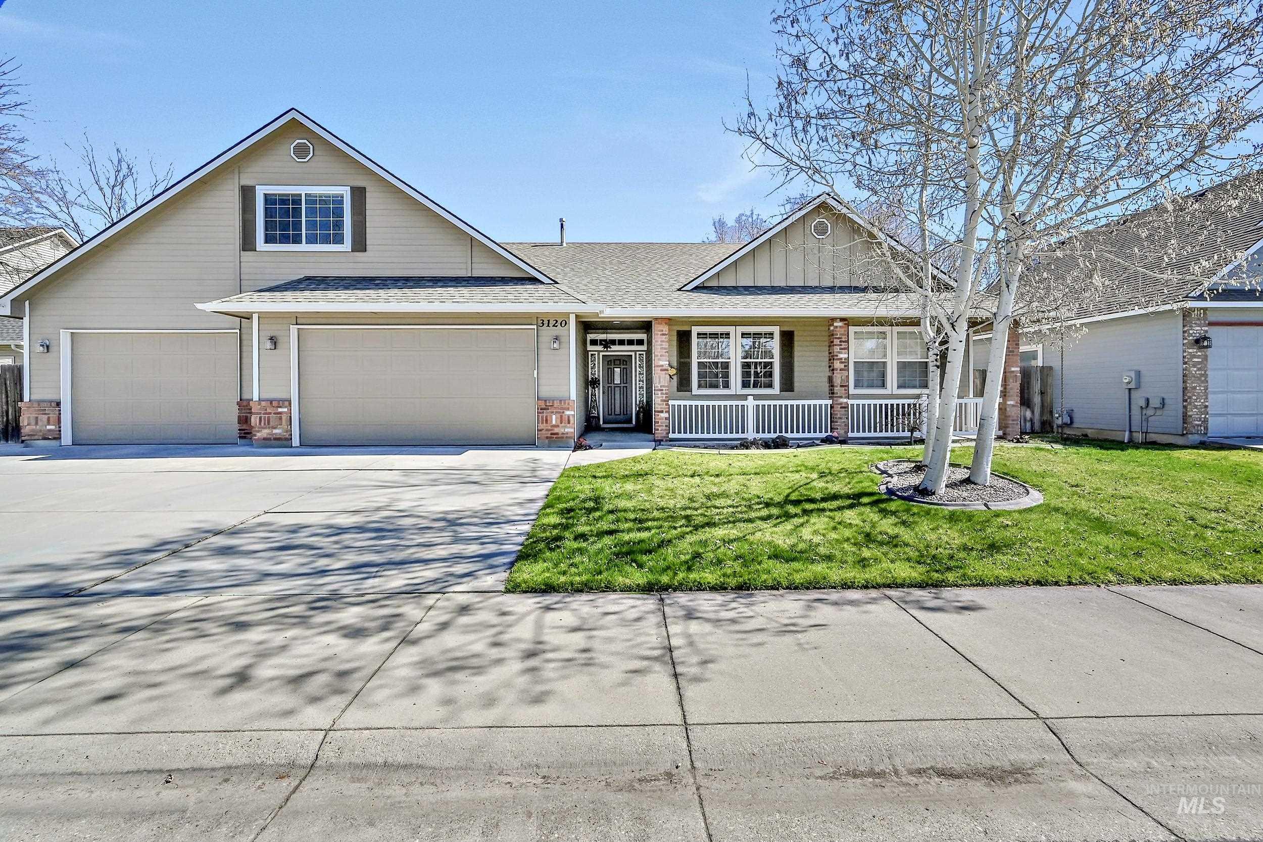 3120 S Gold Bar Ave, Meridian, Idaho 83642, 3 Bedrooms, 2 Bathrooms, Residential For Sale, Price $586,000, 98979453