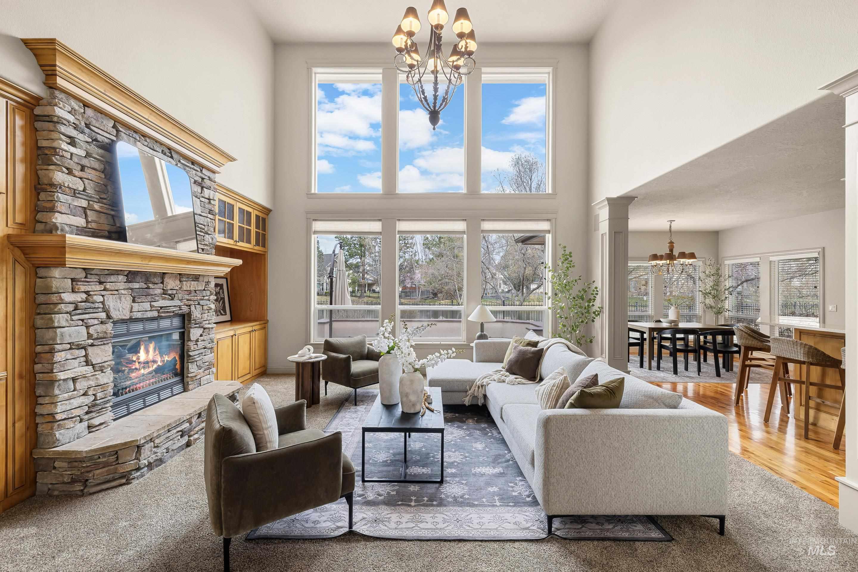 566 E Greencreek Ct, Eagle, Idaho 83616, 5 Bedrooms, 3.5 Bathrooms, Residential For Sale, Price $1,149,500, 98979464