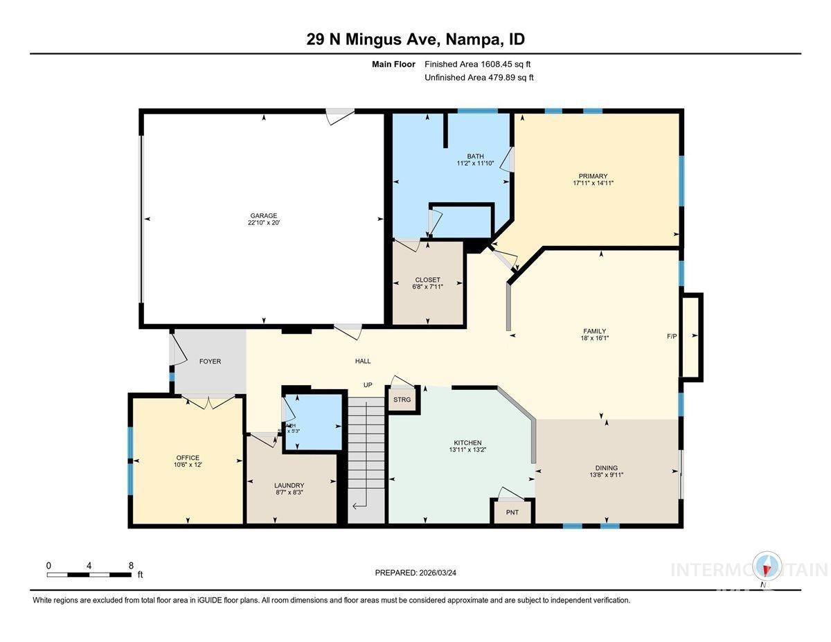 29 N Mingus Ave, Nampa, Idaho 83651, 4 Bedrooms, 3 Bathrooms, Residential For Sale, Price $535,999, 98979491