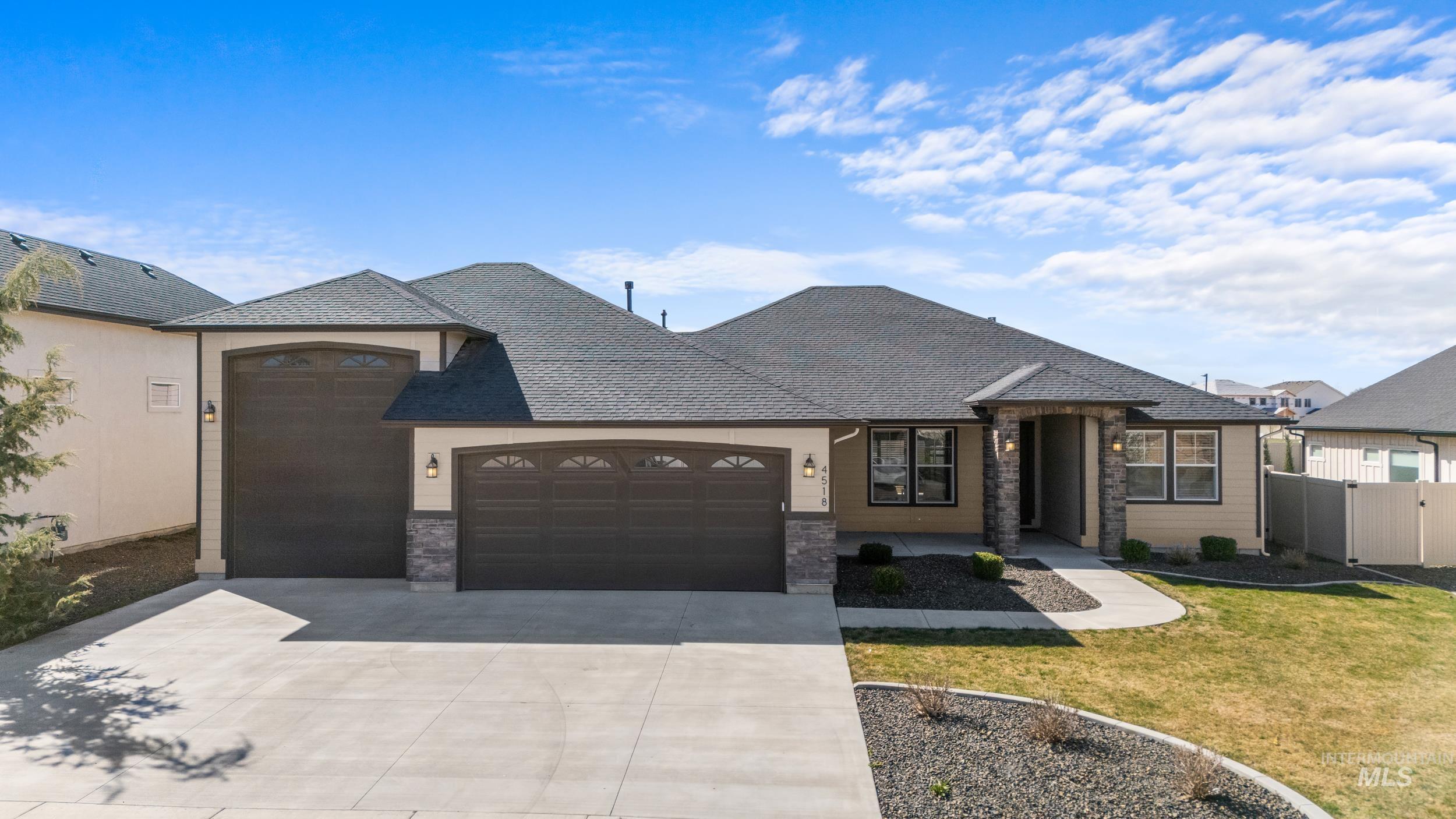 4518 Gap Creek Ave, Caldwell, Idaho 83607, 3 Bedrooms, 2.5 Bathrooms, Residential For Sale, Price $625,000, 98979492