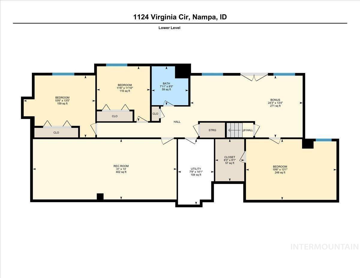 1124 Virginia Circle, Nampa, Idaho 83687-8670, 6 Bedrooms, 3 Bathrooms, Residential For Sale, Price $992,000, 98979546